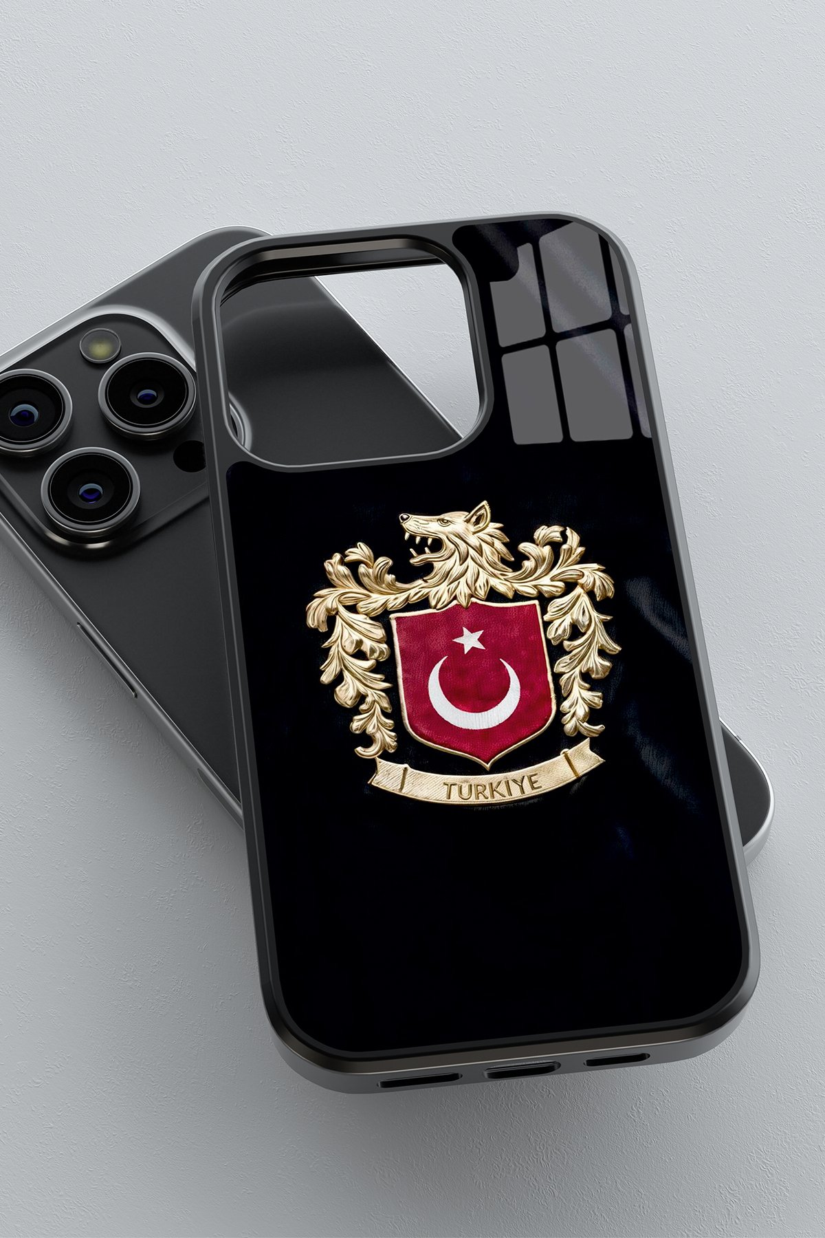 Türk Arma Flexible Cam Kılıf