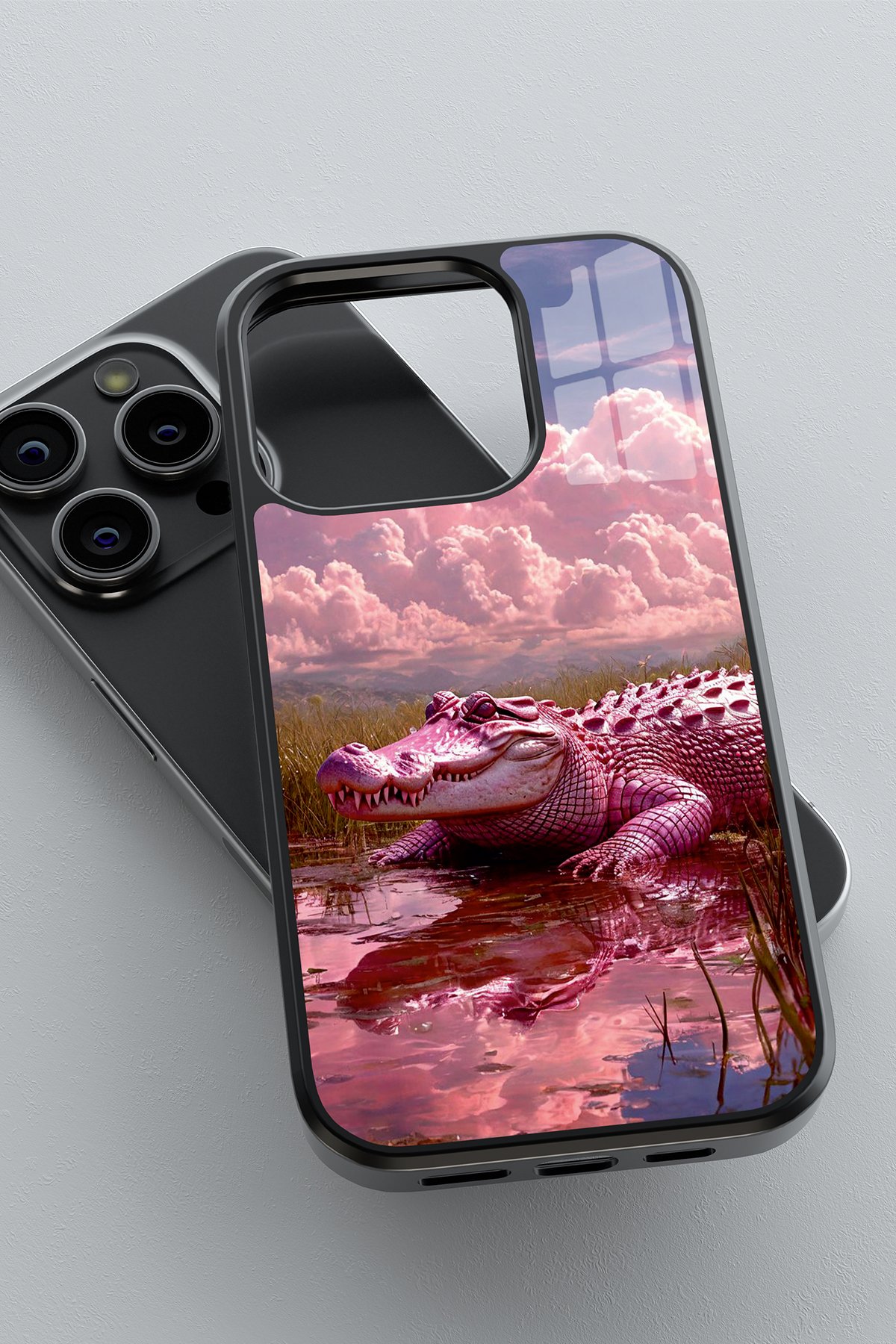 Crocodıle Flexible Cam Kılıf