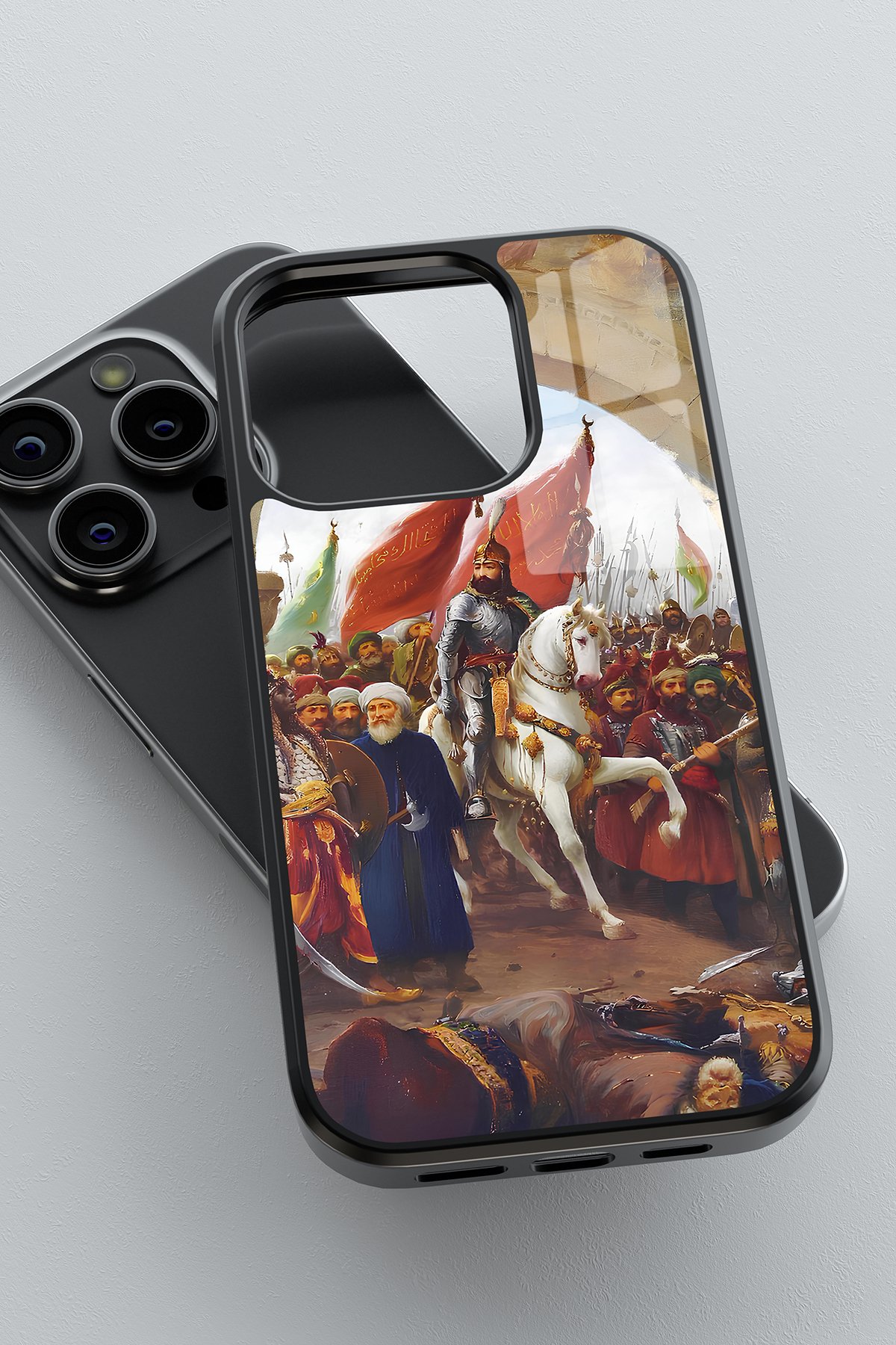 Fatih Sultan Mehmet Flexible Cam Kılıf