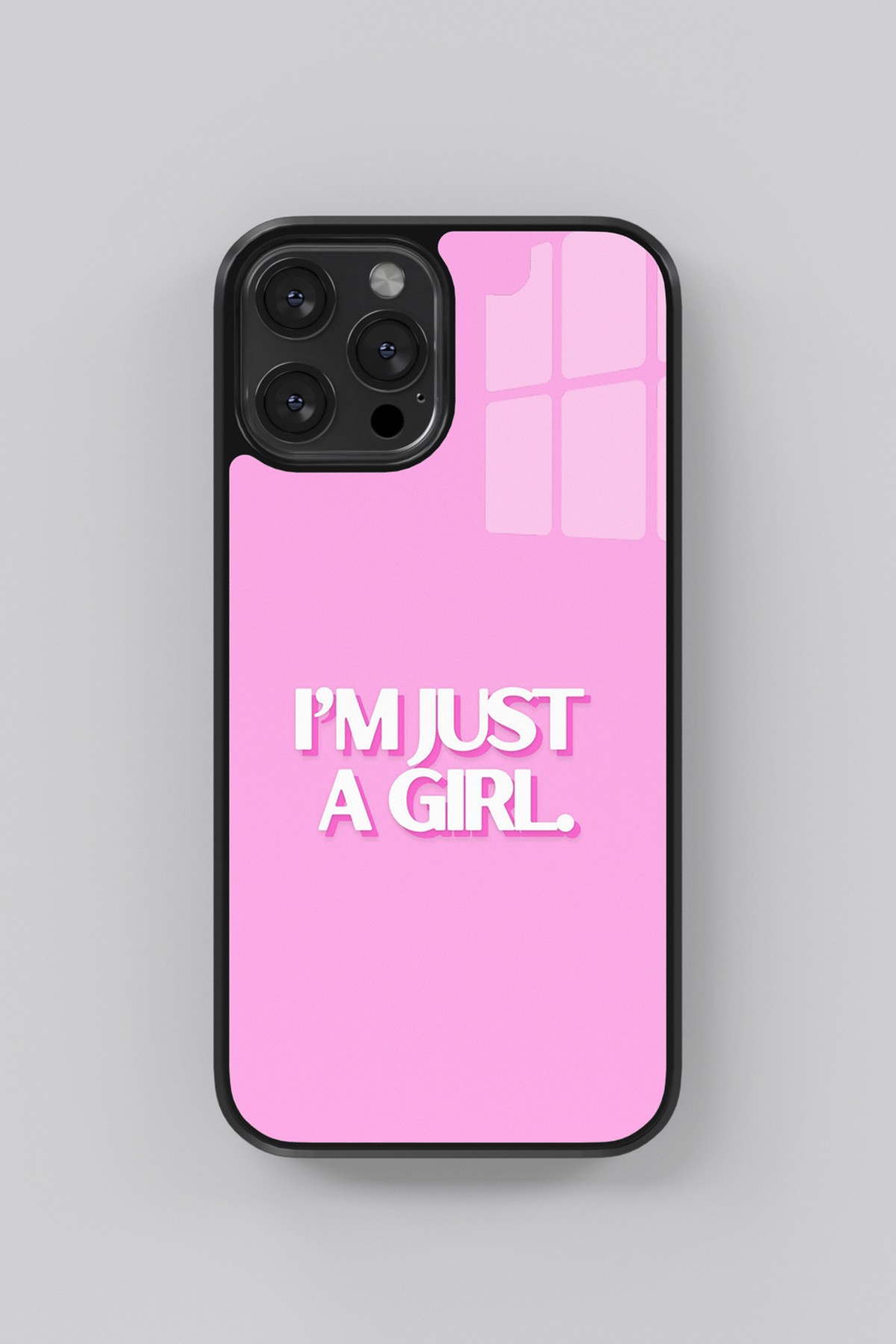 I'm Just A Girl Flexible Cam Kılıf