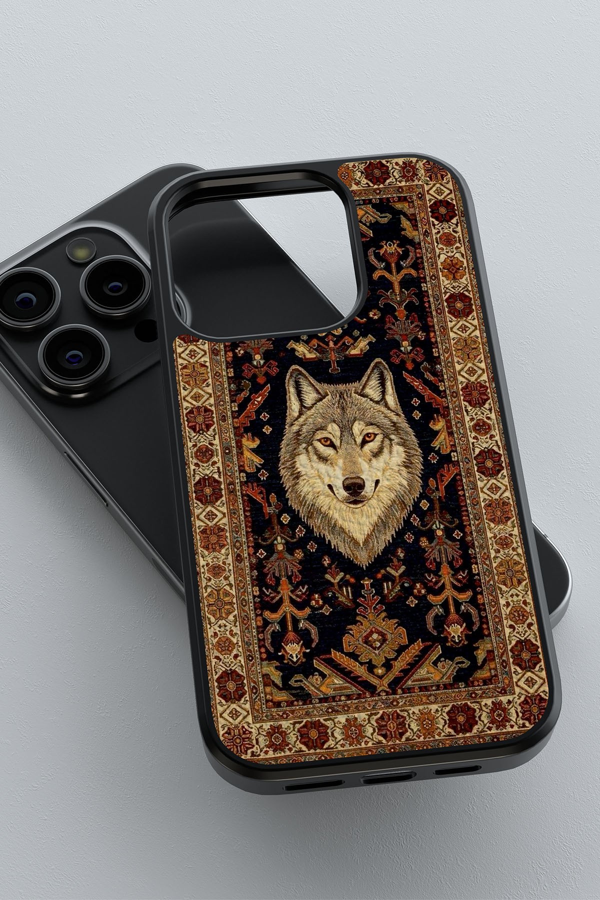 Wolf Spirit Vegie Deri Kılıf