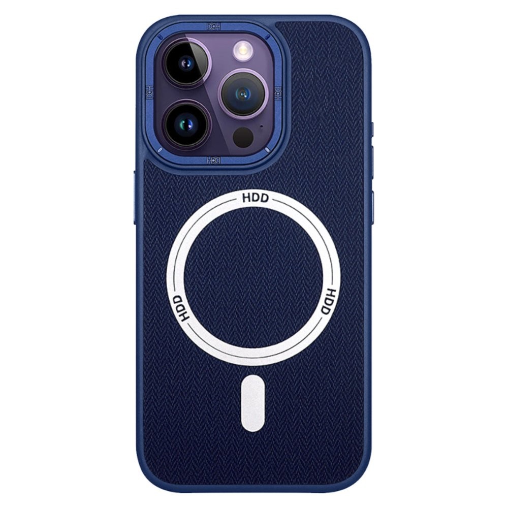 HDD IPhone 15 Pro Max Kılıf Granada Magneticsafe Telefon Kılıfı - Lacivert