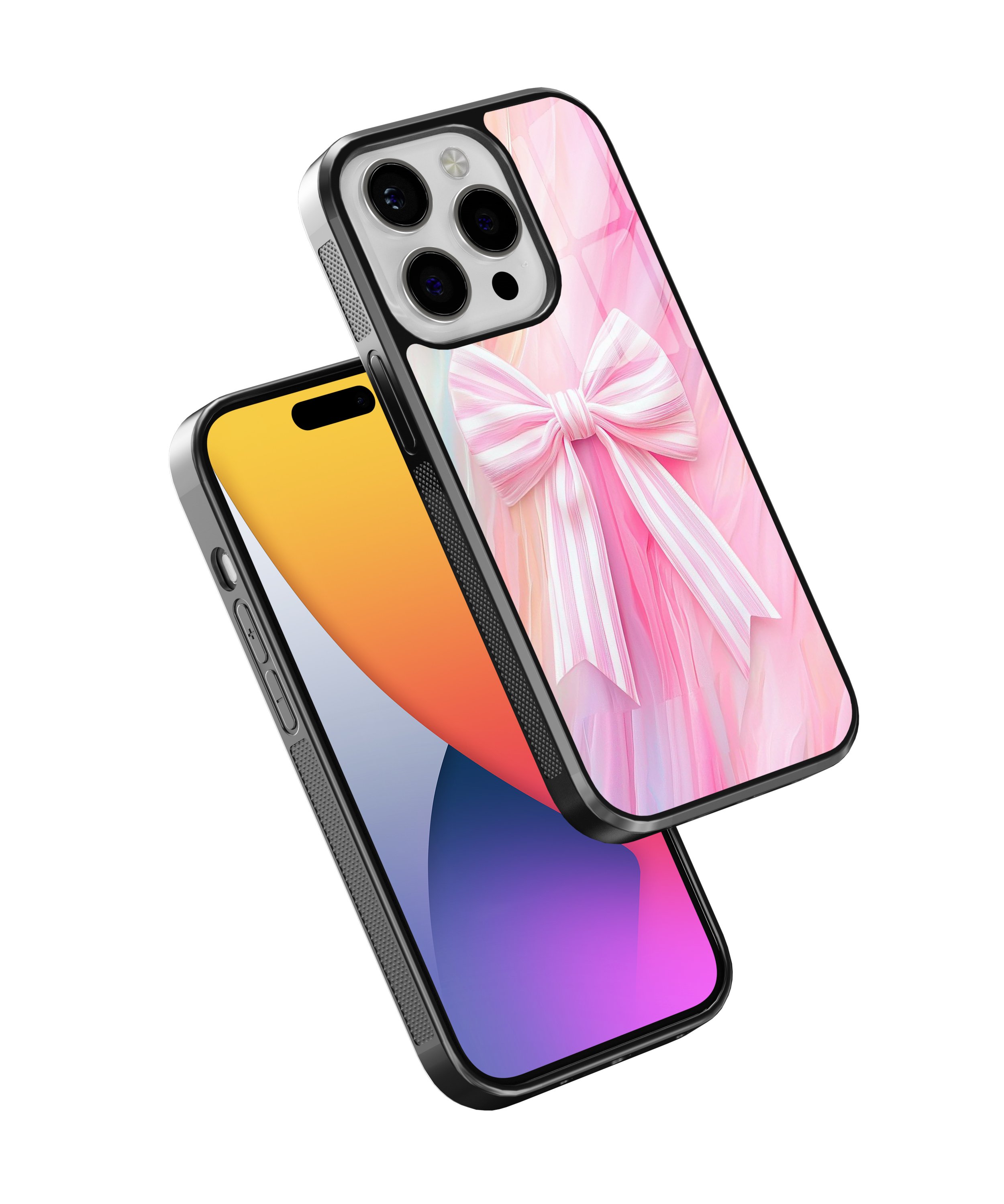 Pembe Fiyonk Flexible Cam Kılıf