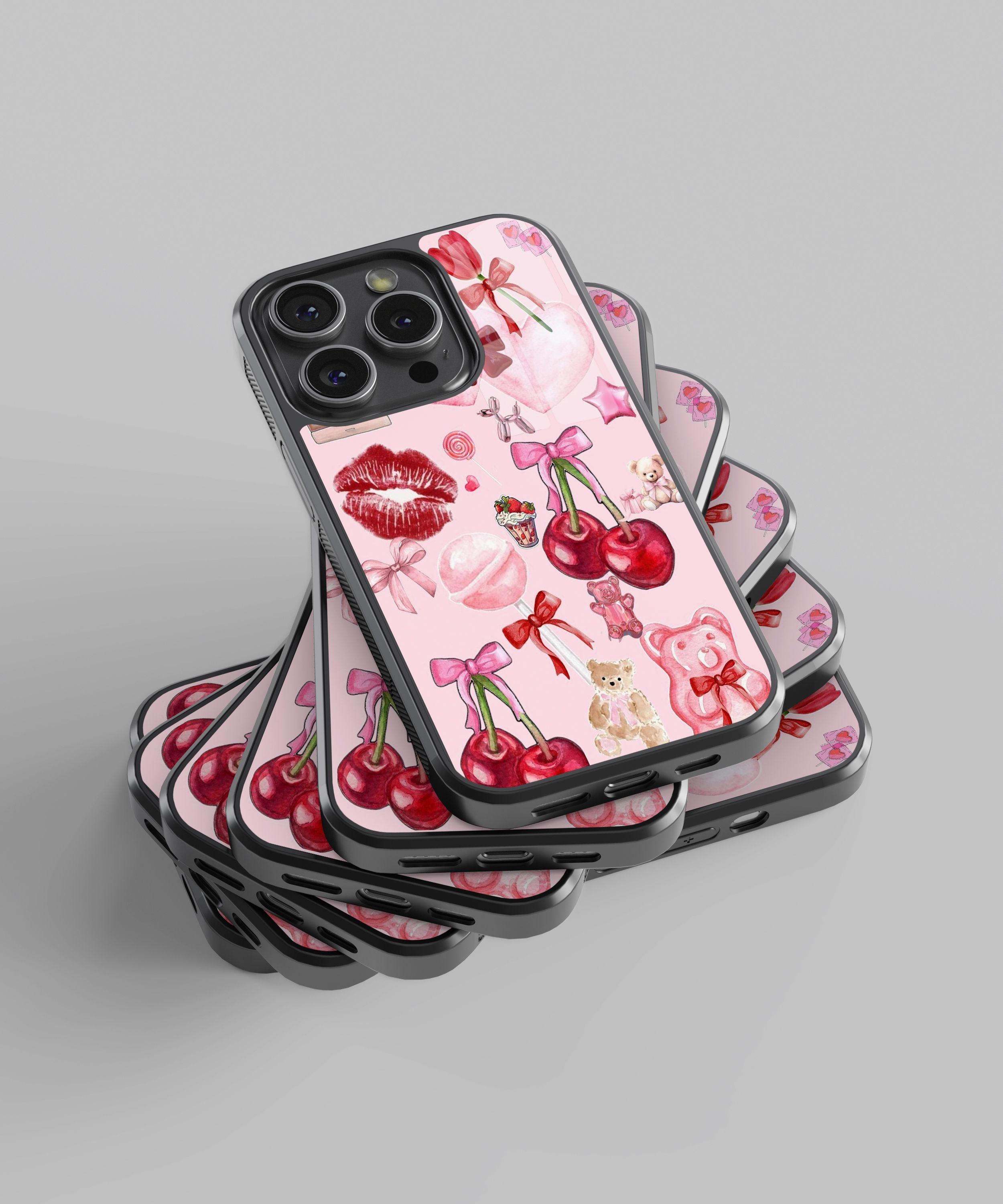 Kiraz Mix Flexible Cam Kılıf