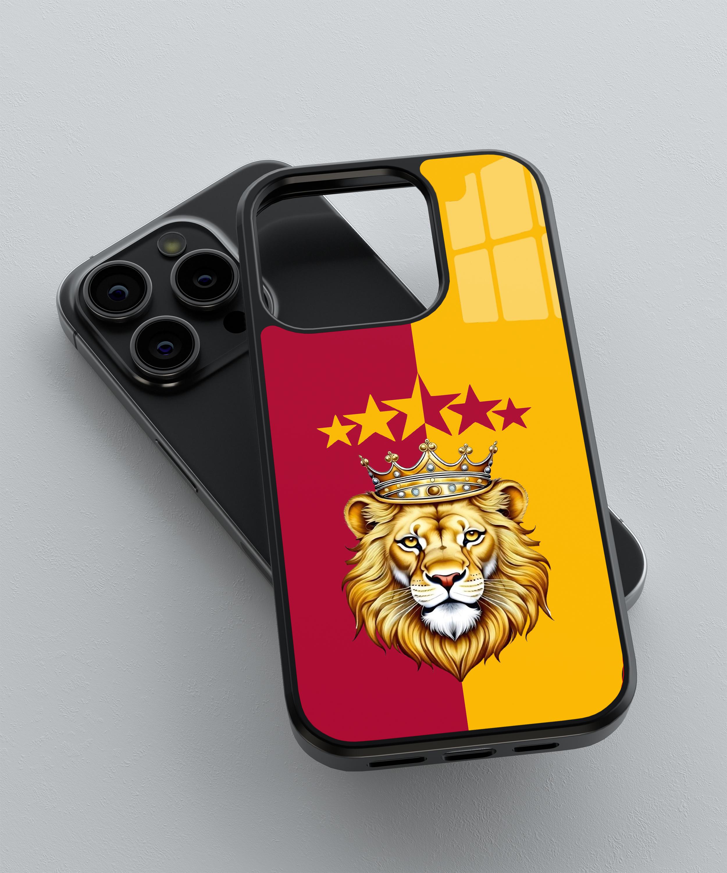 5 Yıldız Aslan Flexible Cam Kılıf