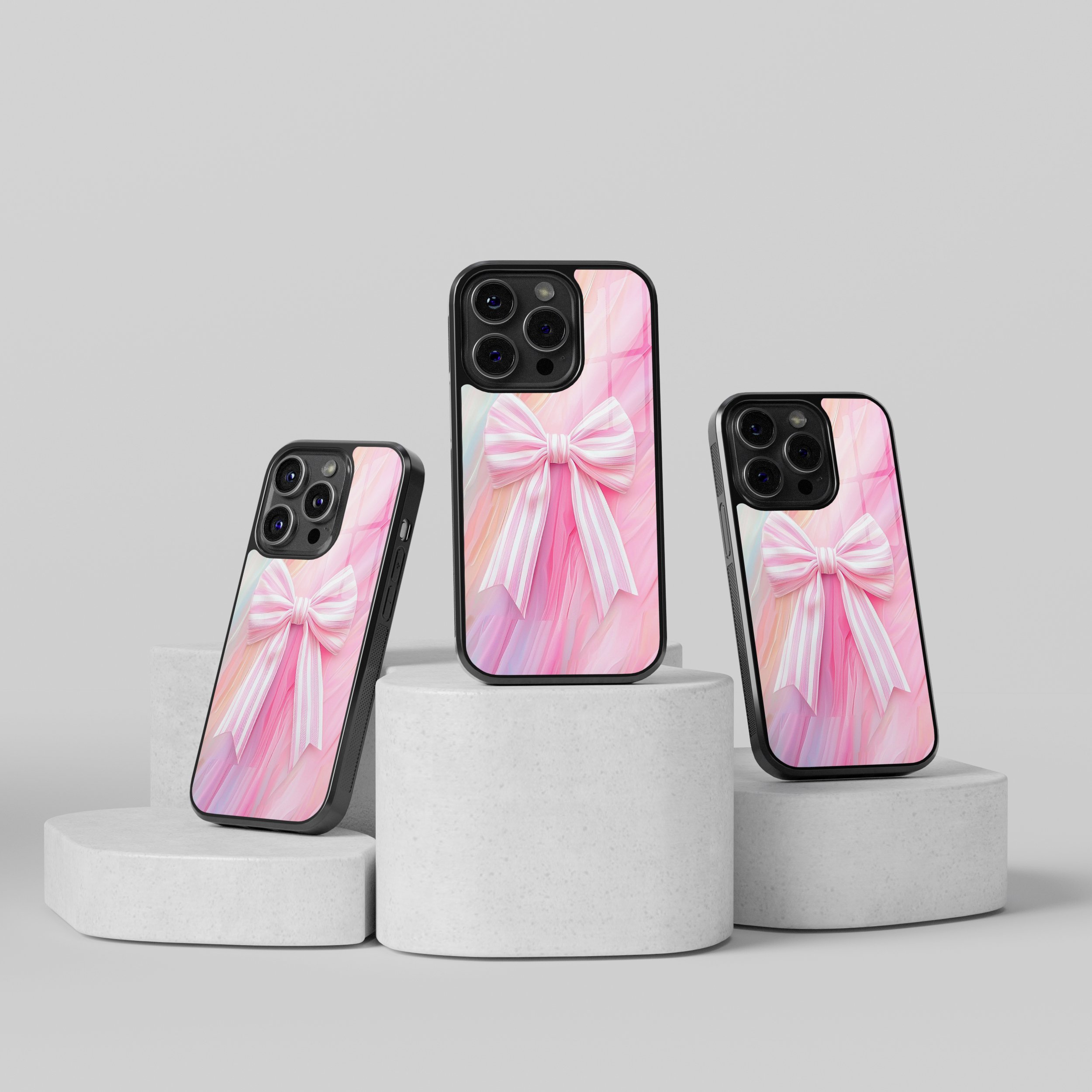 Pembe Fiyonk Flexible Cam Kılıf