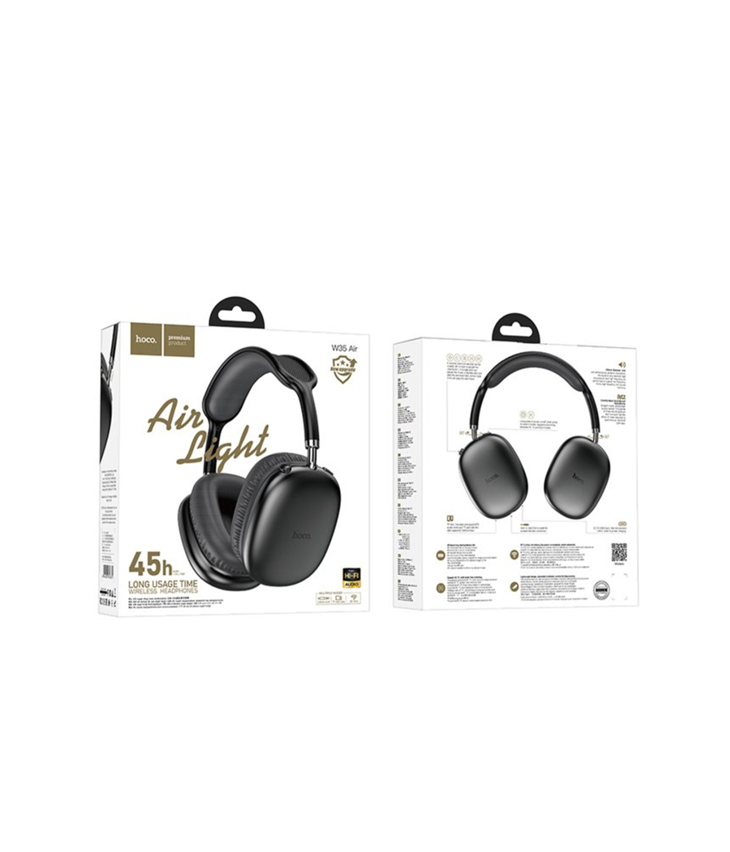 Hoco W35 Air Triumph Aux Destekli Bluetooth Kablosuz Kulaklık 