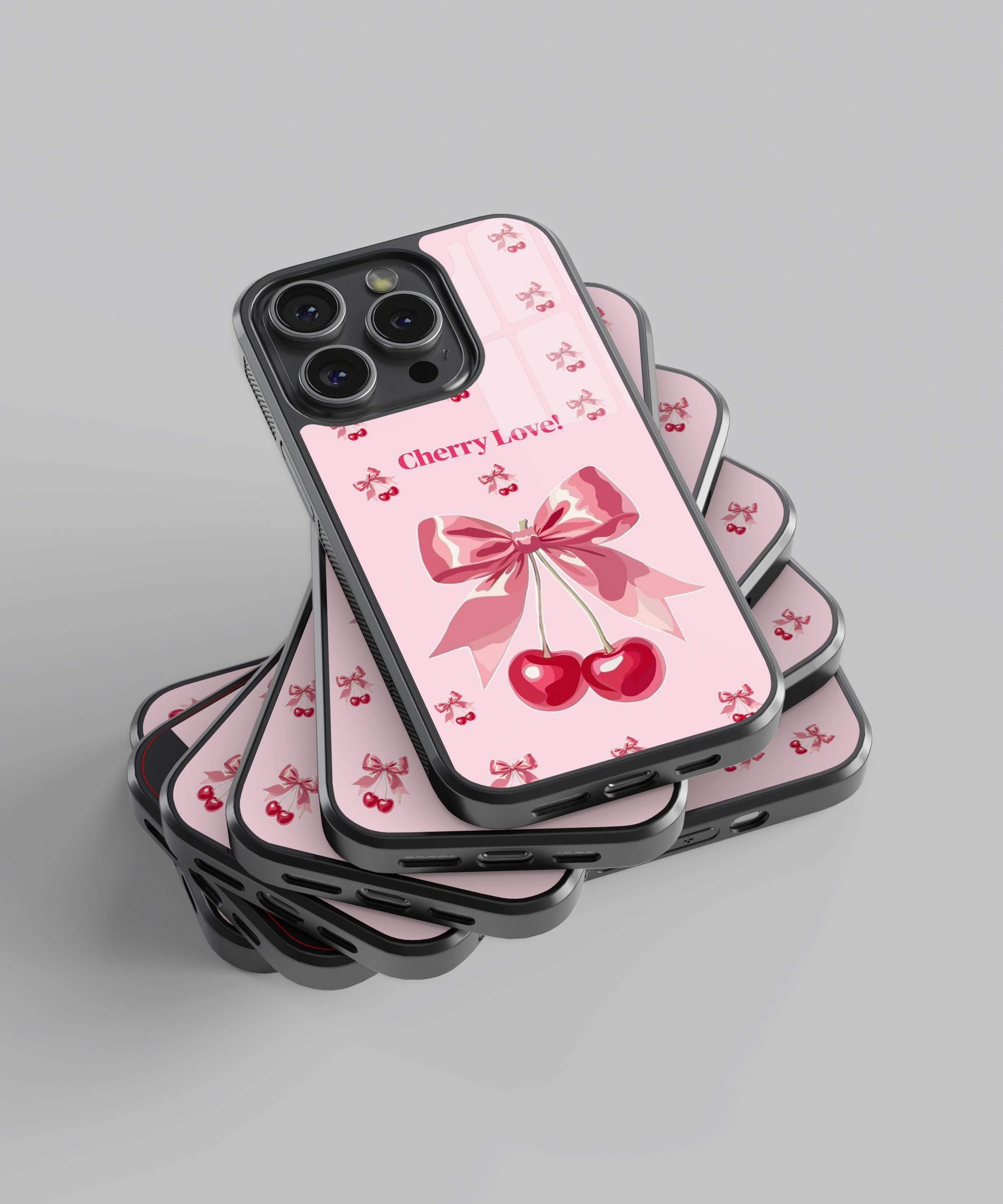 Cherry Love! Flexible Cam Kılıf