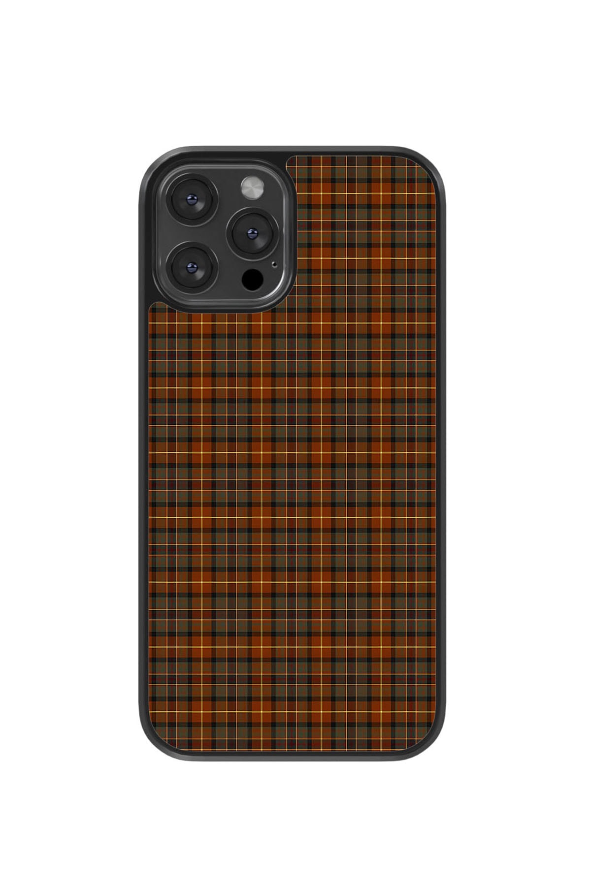 Rustic Plaid Vegie Deri Kılıf
