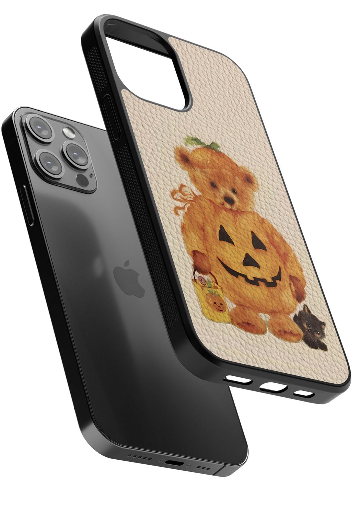 Pumpkin Bear Vegie Deri Kılıf