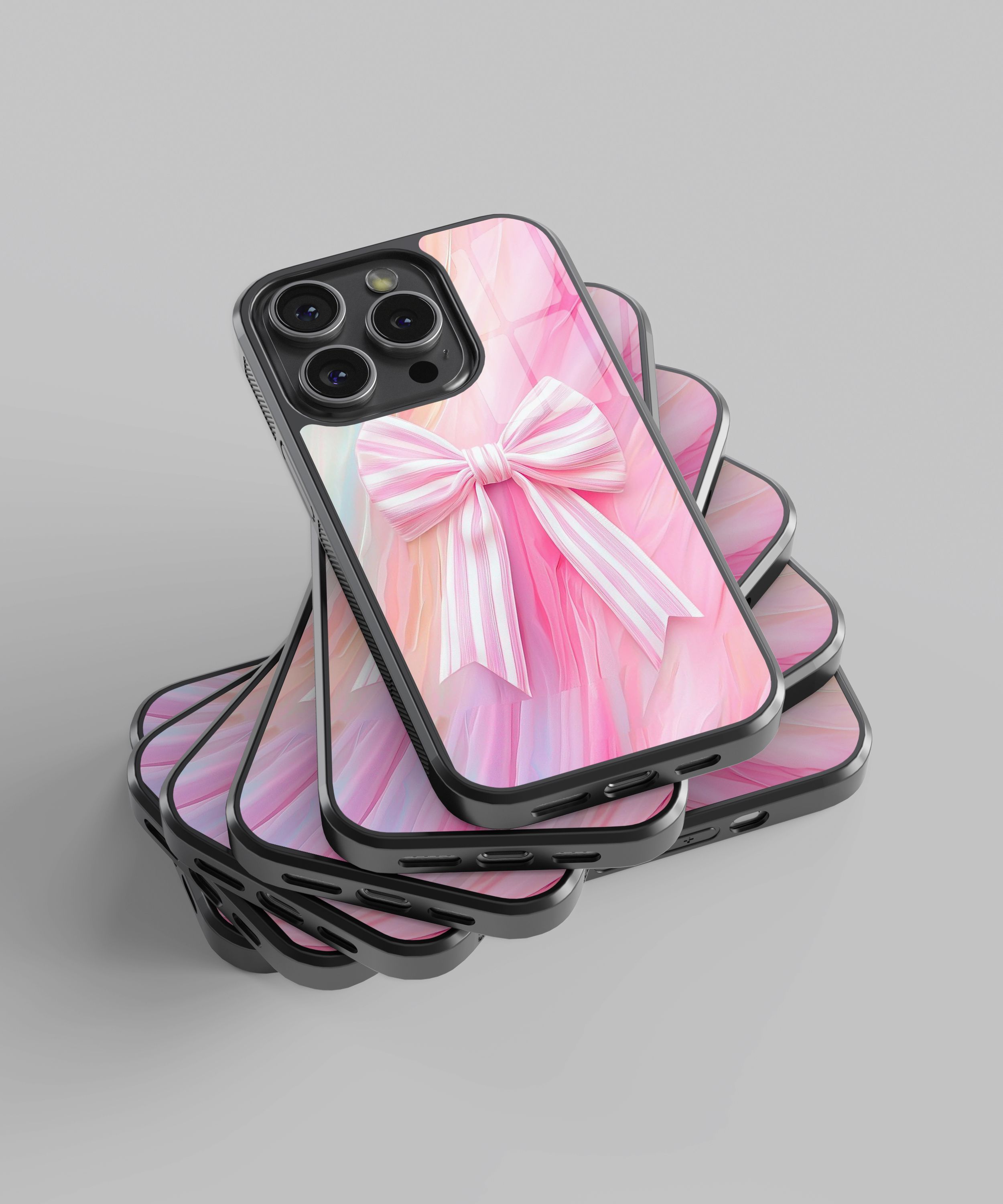 Pembe Fiyonk Flexible Cam Kılıf