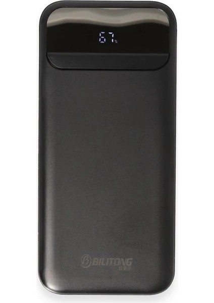 Bilitong X04 Siyah 20000 mAh Hızlı Şarj Powerbank