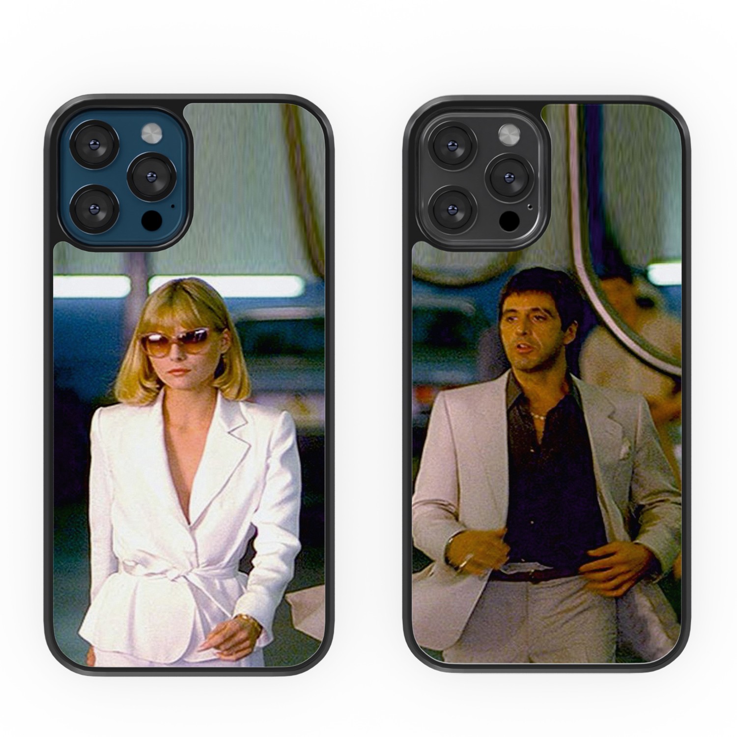 Elvira-Scarface Çift Flexıble Cam Kılıf