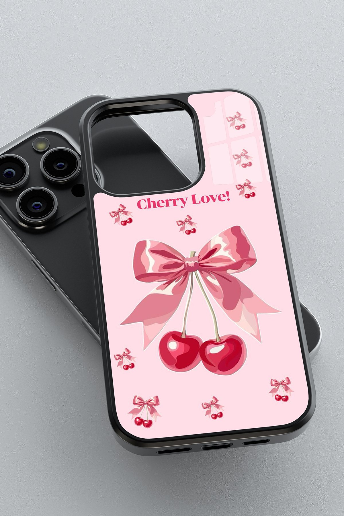 Cherry Love! Flexible Cam Kılıf