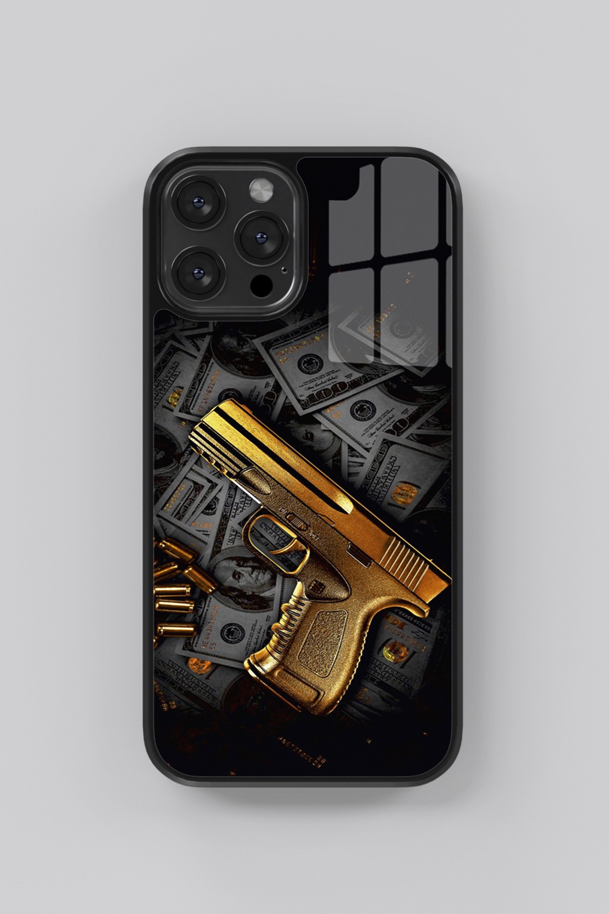 Gold Desert Eagle Flexible Cam Kılıf