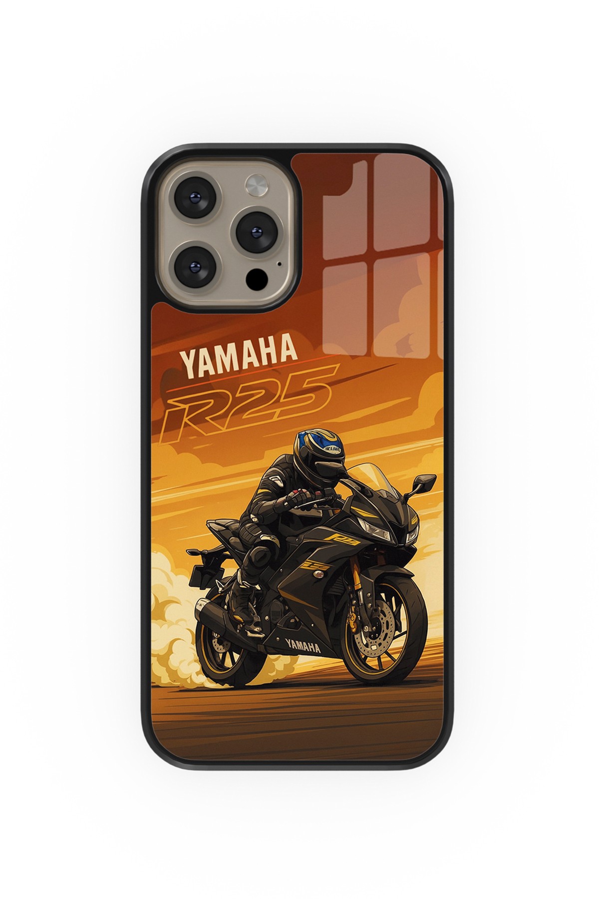 YAMAHA R25 Fiyonk Flexible Cam Kılıf