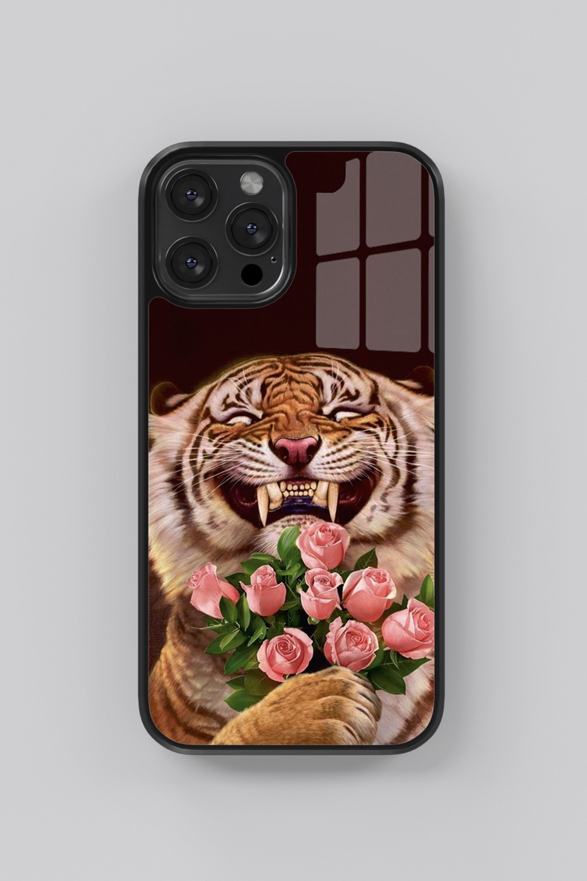 Flower Tıger Flexible Cam Kılıf