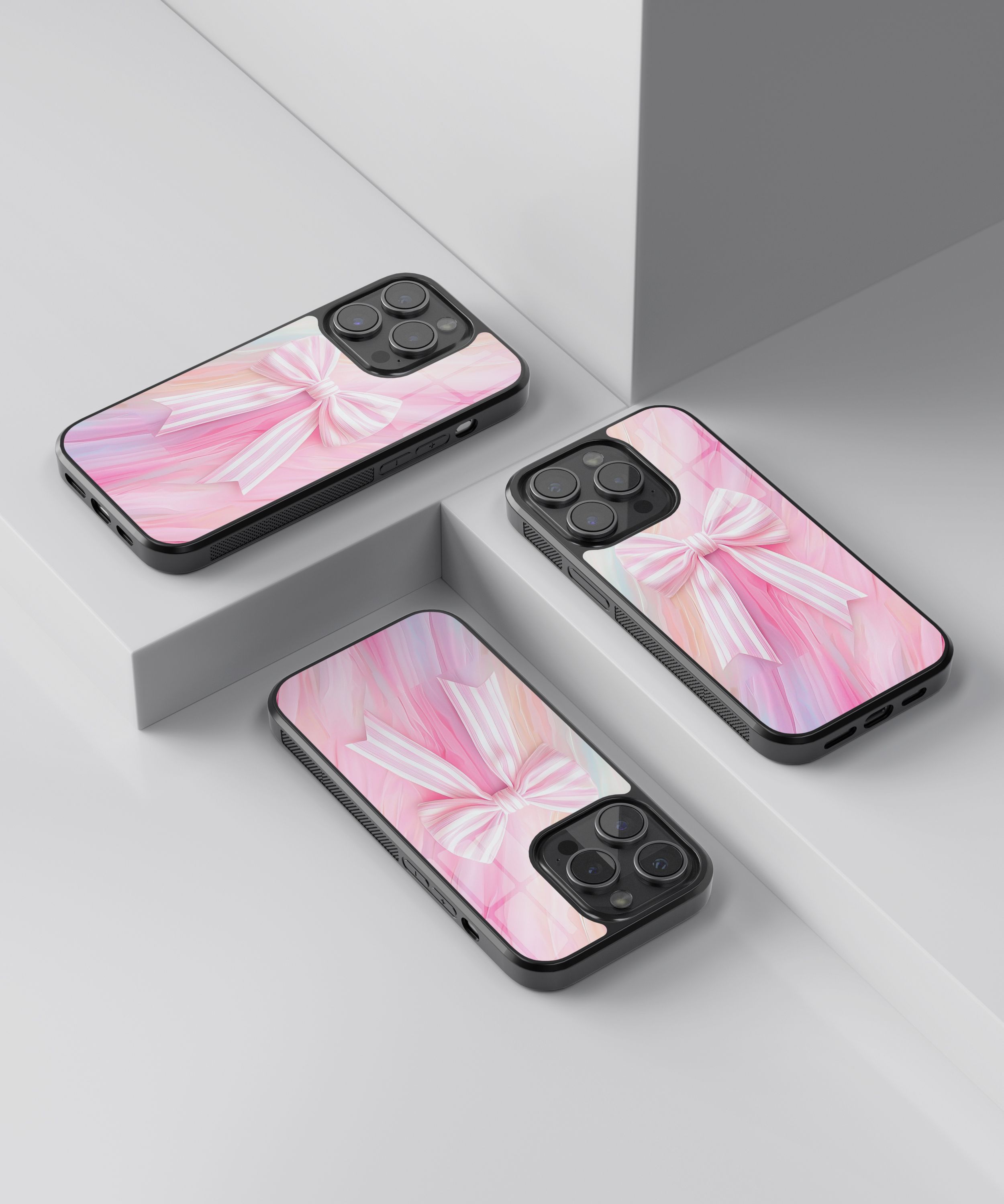 Pembe Fiyonk Flexible Cam Kılıf