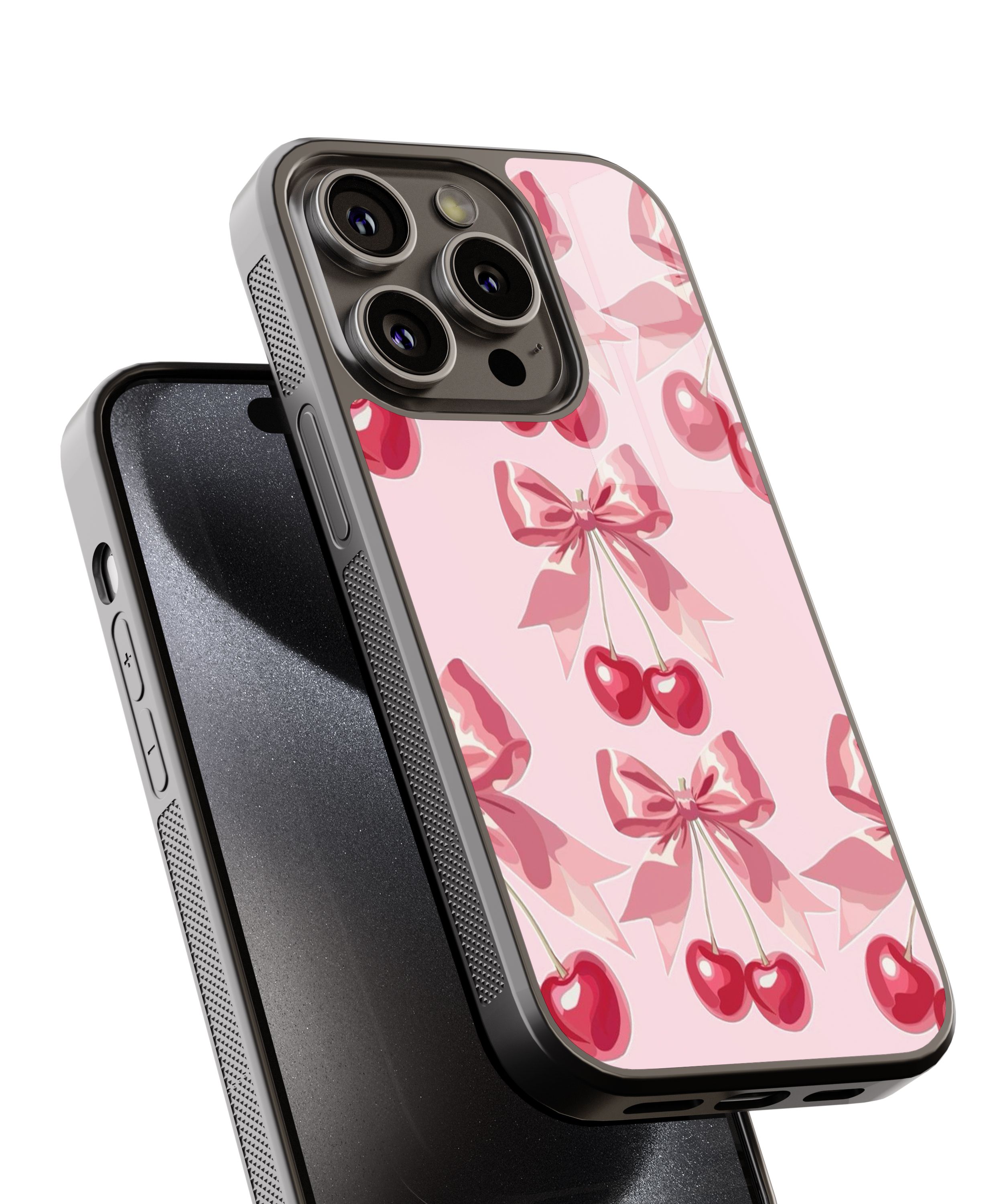 Kurdele-Kiraz Flexible Cam Kılıf