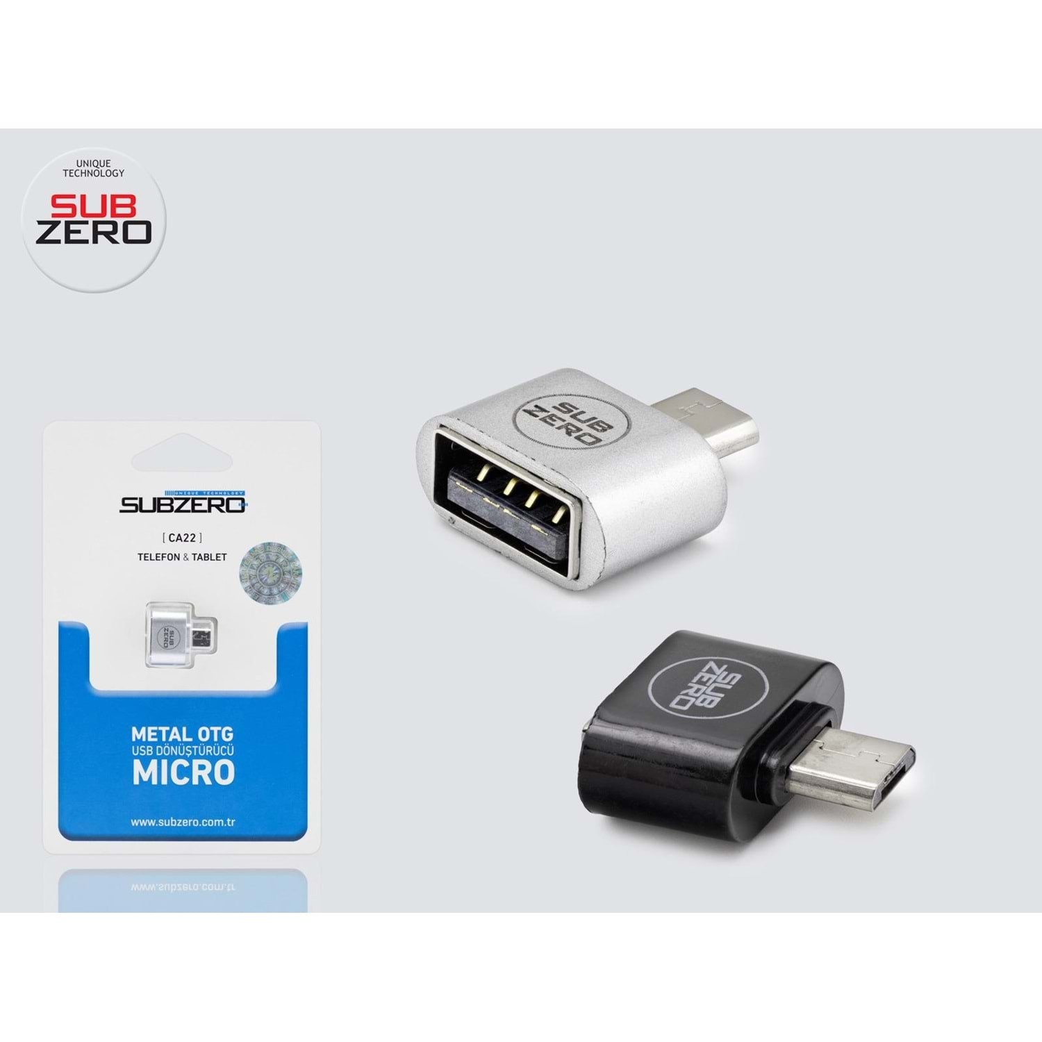 Subzero Micro Metal Otg Dönüştürücü