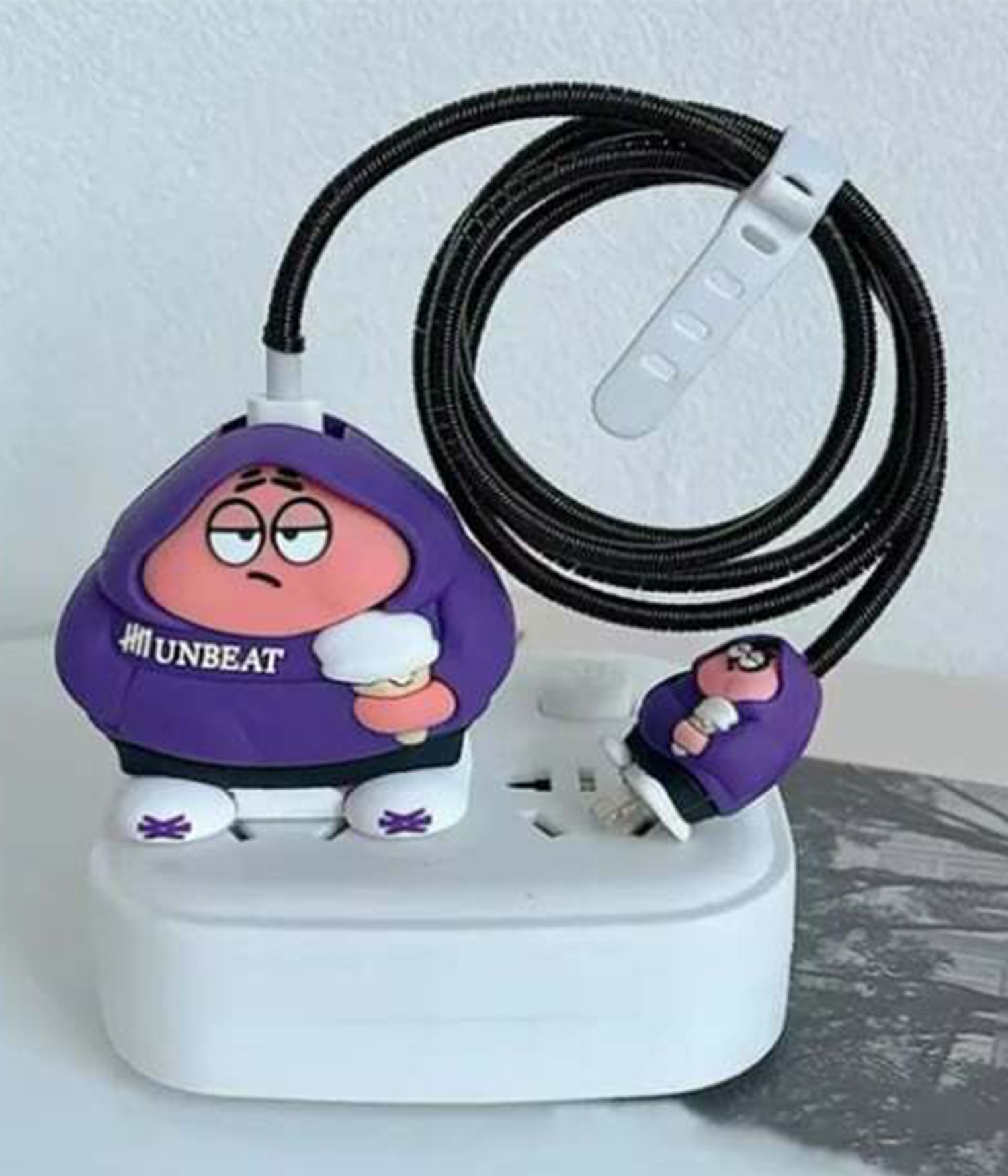 Iphone 18W/20W Uyumlu Şarj Aleti Kılıfı, Adaptör Ve Kablo Koruyucu UNBEAT