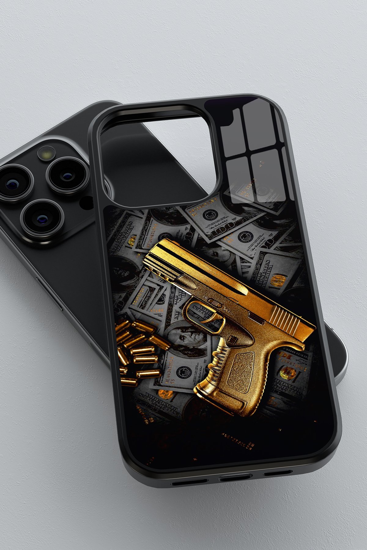 Gold Desert Eagle Flexible Cam Kılıf