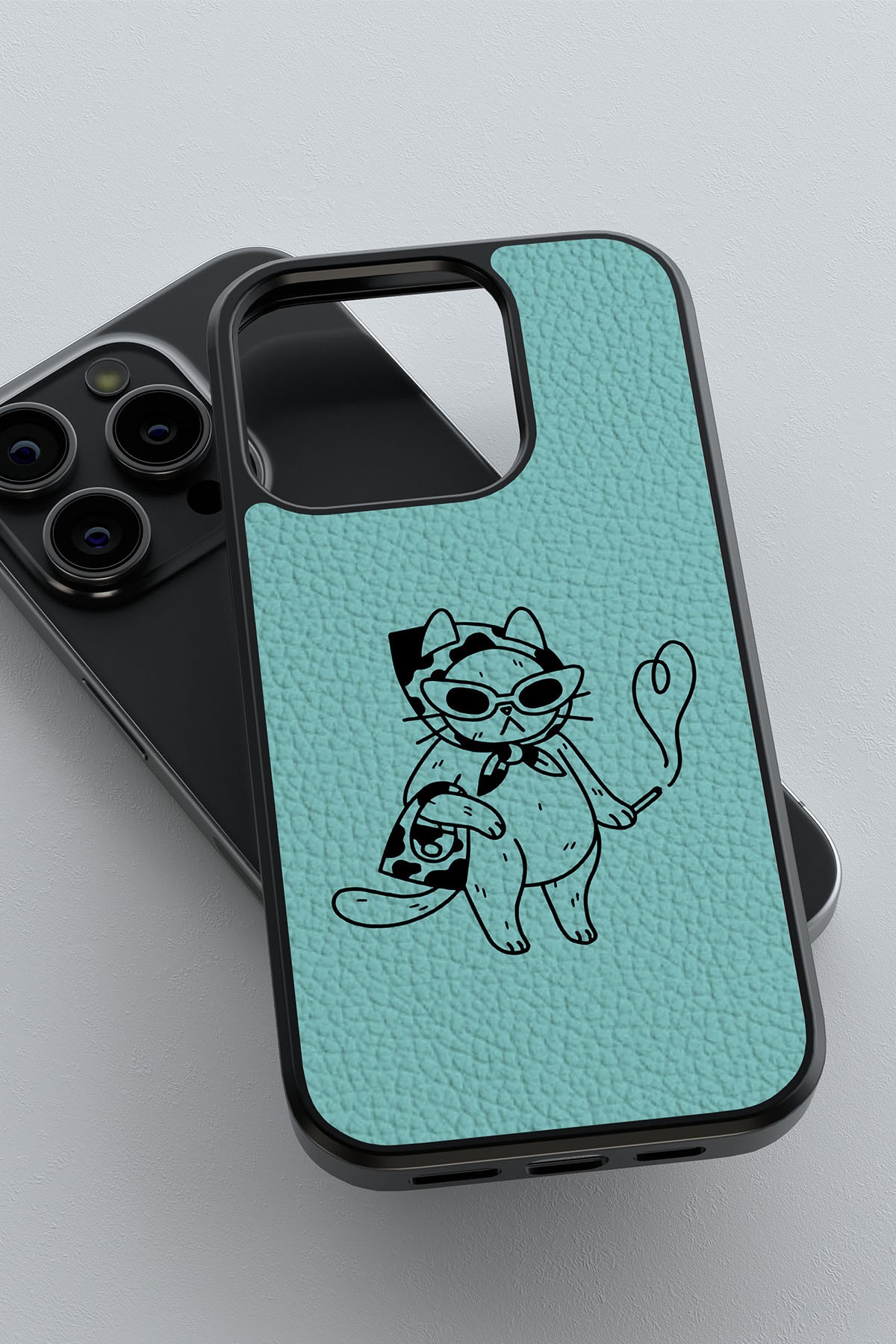 Society Cat  Vegie Deri Kılıf