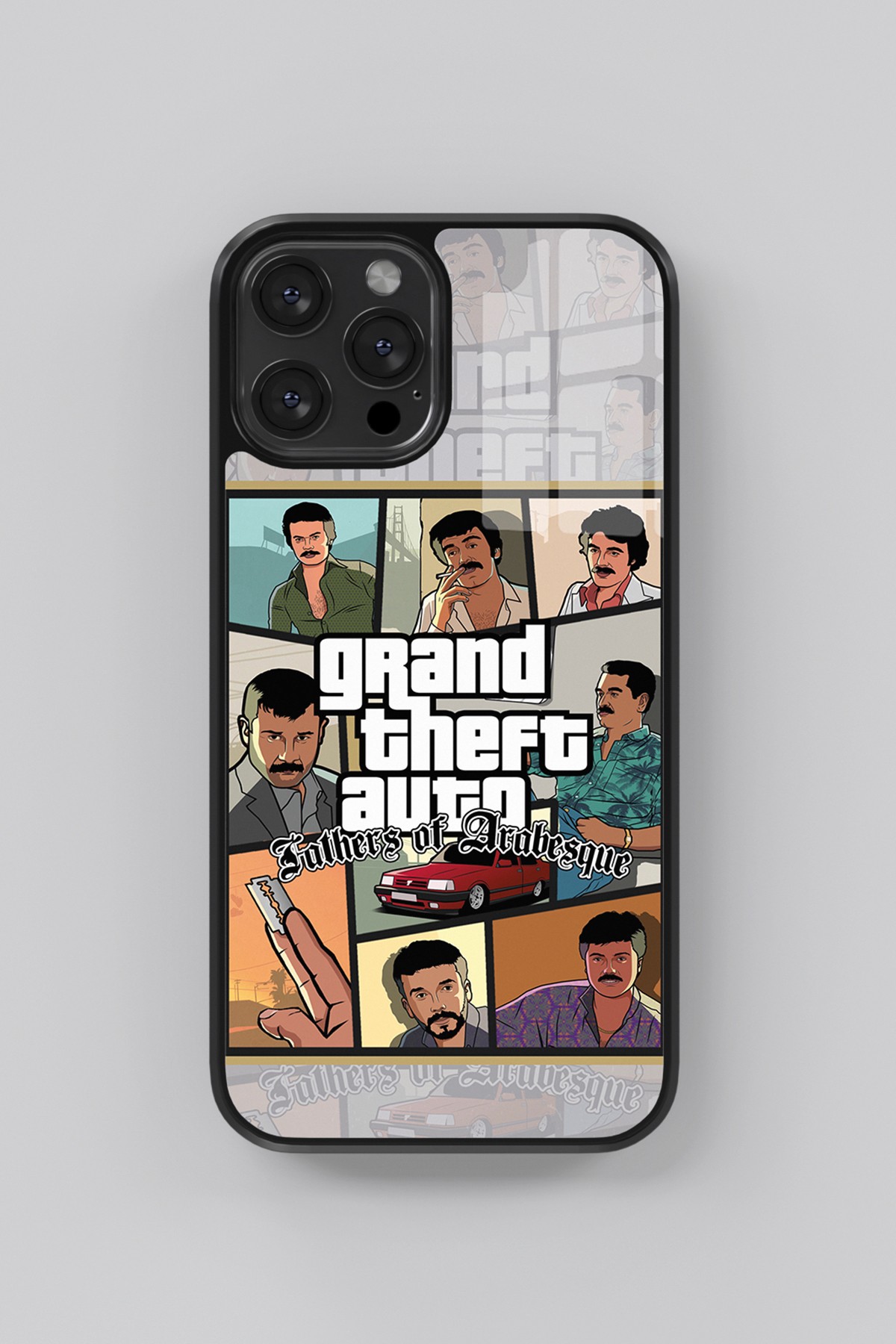 GTA Arabesk Flexible Cam Kılıf 