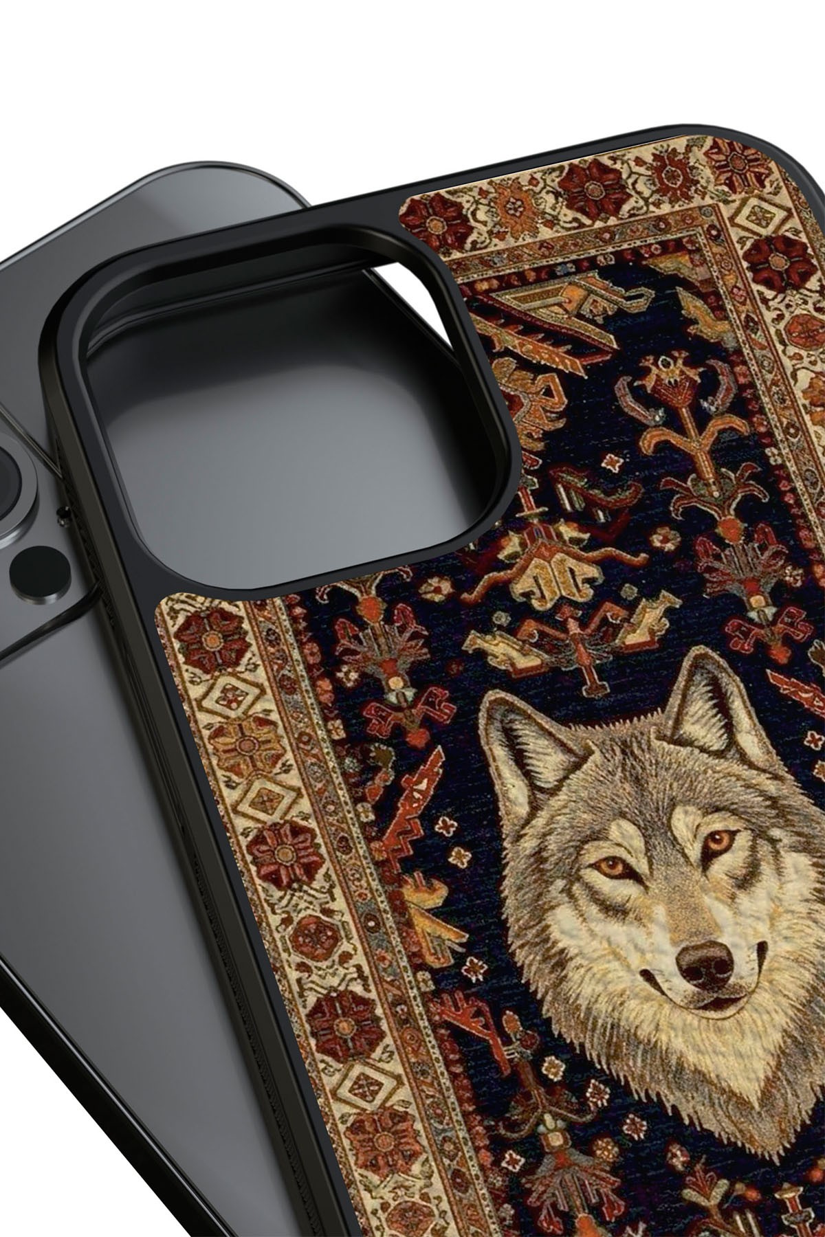 Wolf Spirit Vegie Deri Kılıf