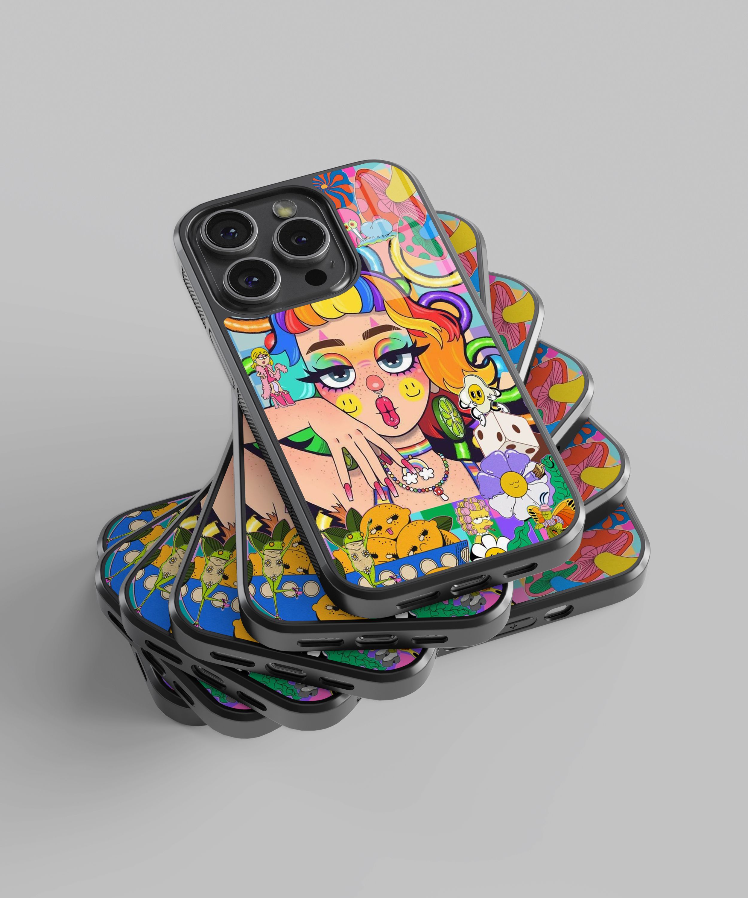 Origami Girl Flexible Cam Kılıf