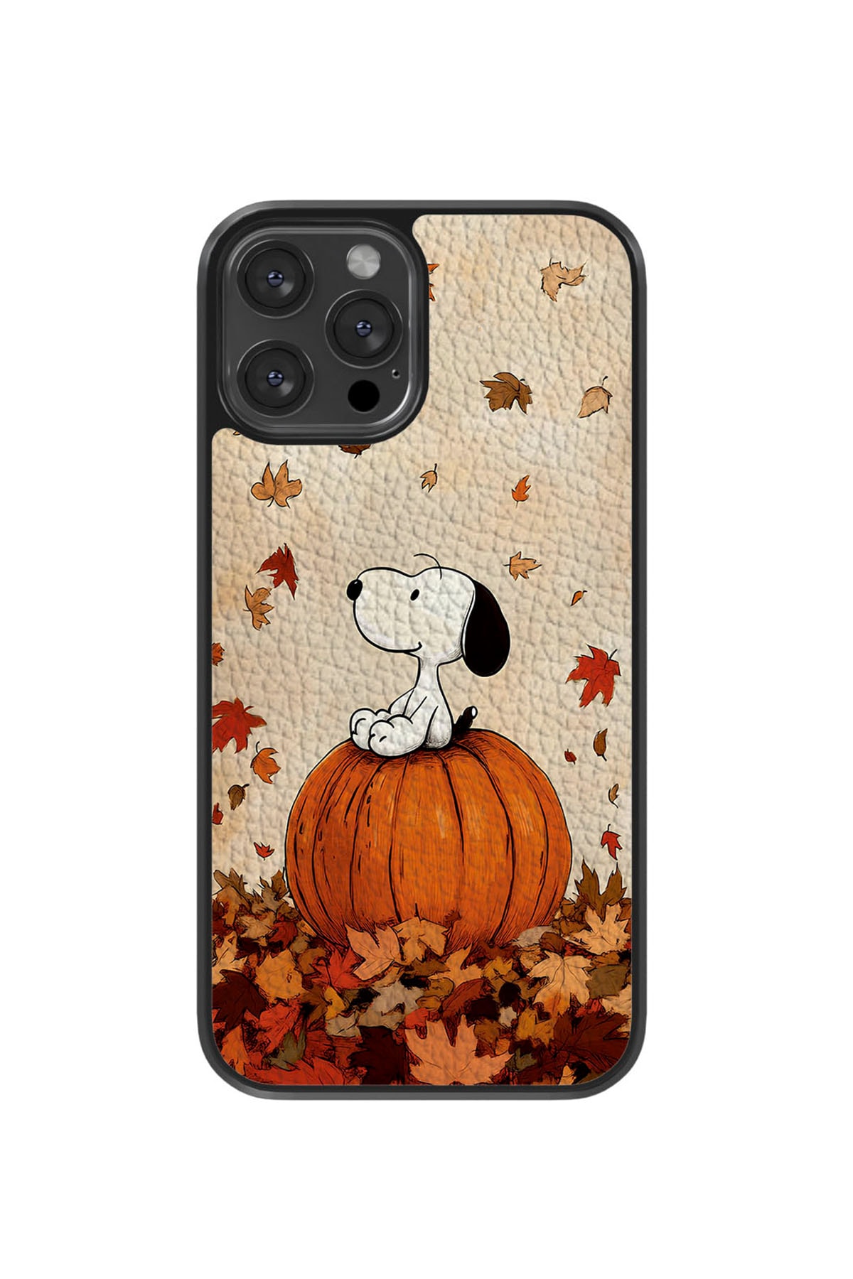 Autumn Snoopy Vegie Deri Kılıf