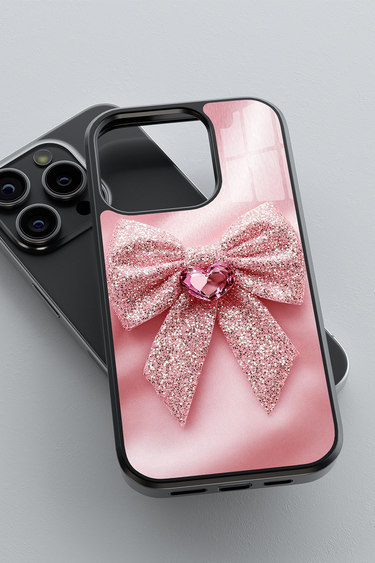 Taşlı Fiyonk Flexible Cam Kılıf