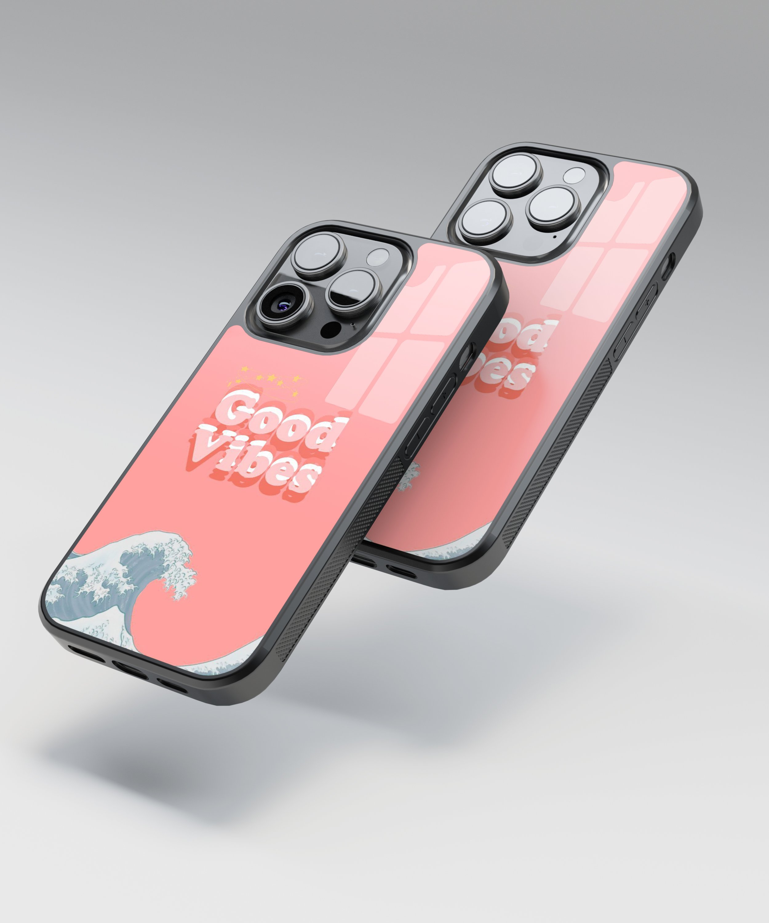 Good Vıbes Pınk Flexible Cam Kılıf