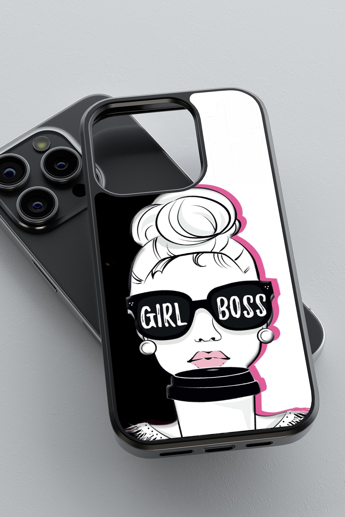 Gırl Boss Flexible Cam Kılıf