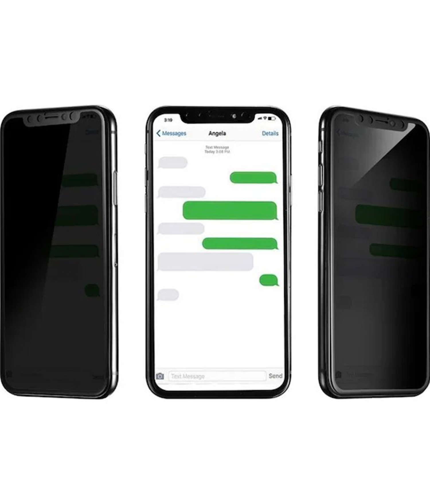 Iphone Hayalet ve Anti Static Full Glass Ekran Koruyucu