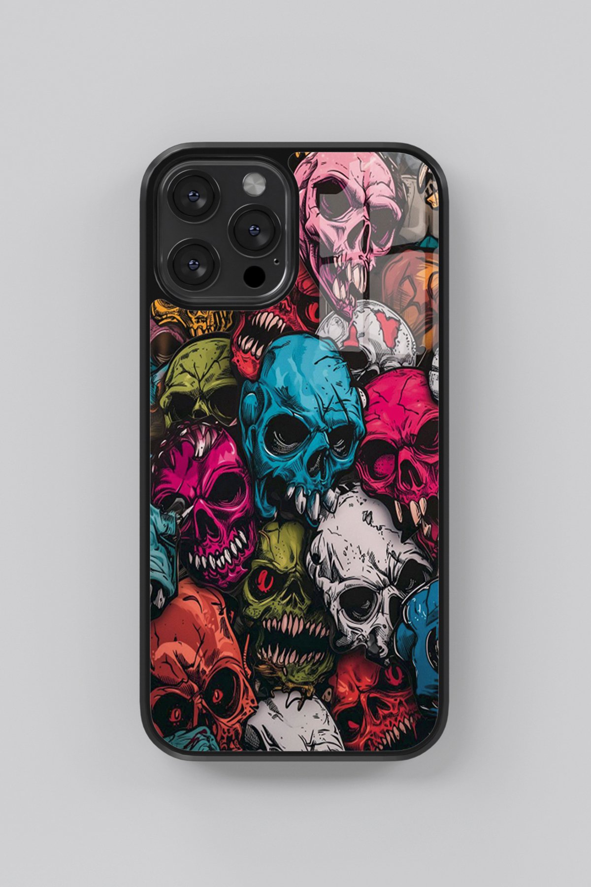 Skull Head Flexible Cam Kılıf