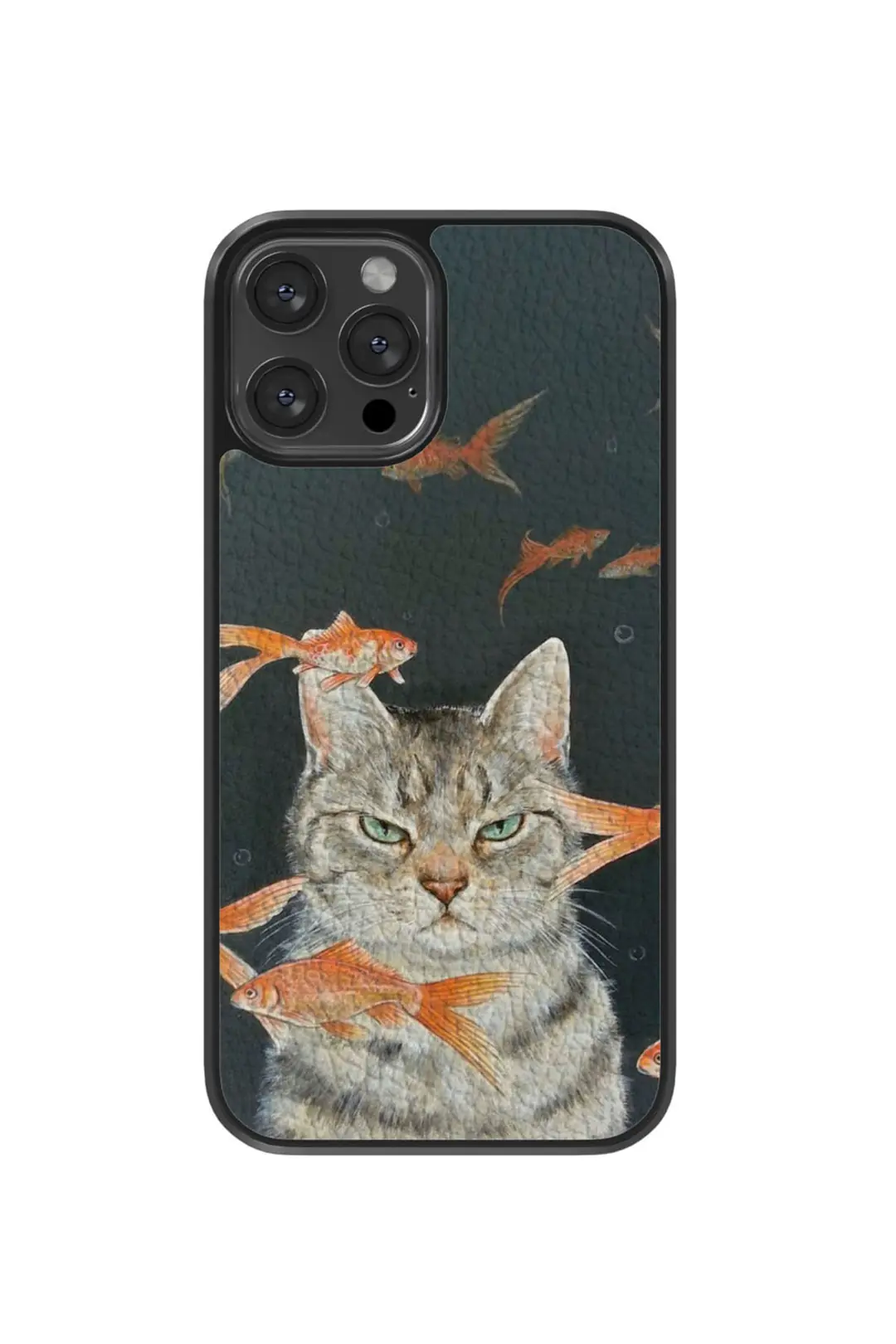 Grumpy Catfish Vegie Deri Kılıf