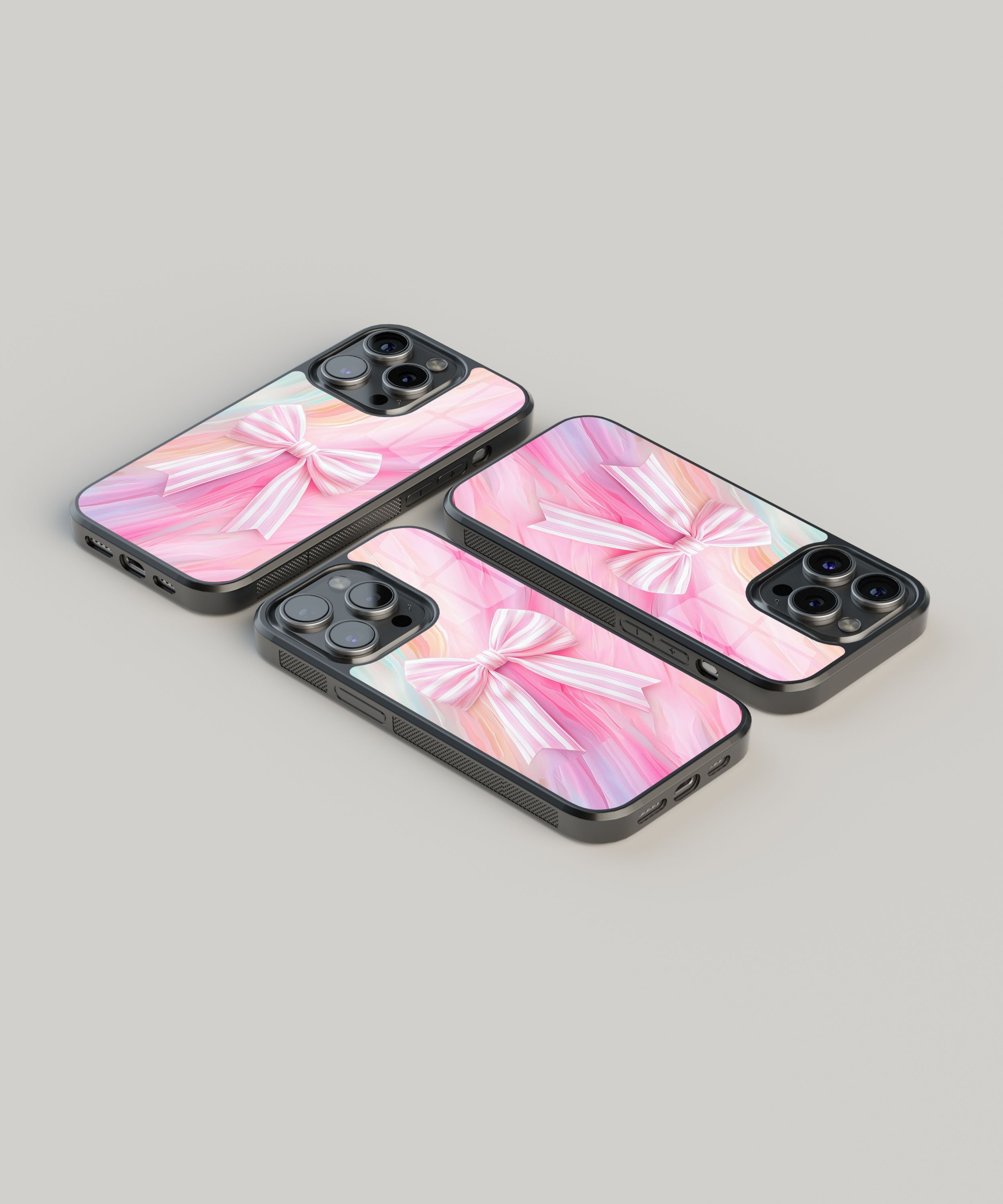 Pembe Fiyonk Flexible Cam Kılıf