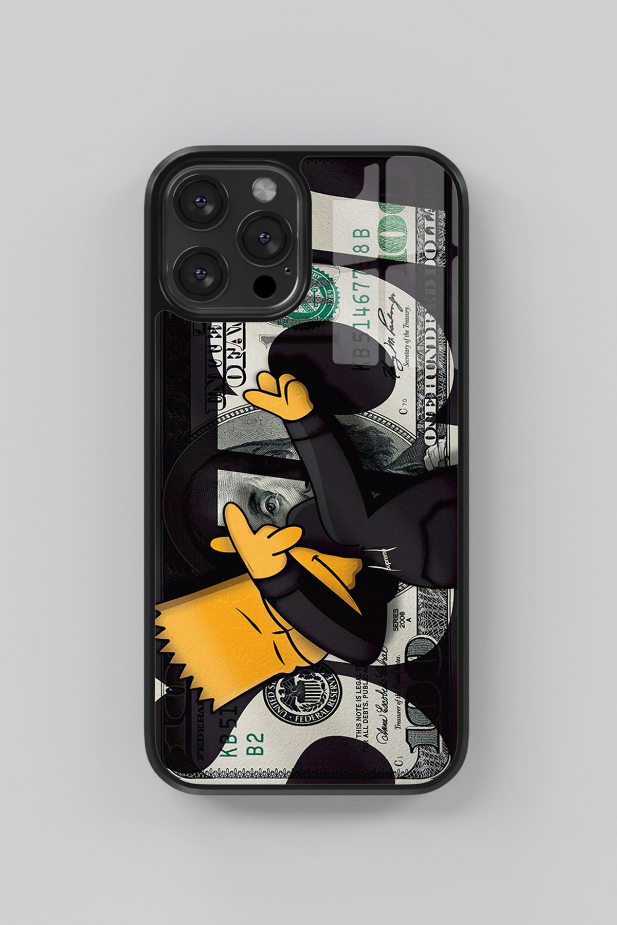 Sup Black Flexible Cam Kılıf