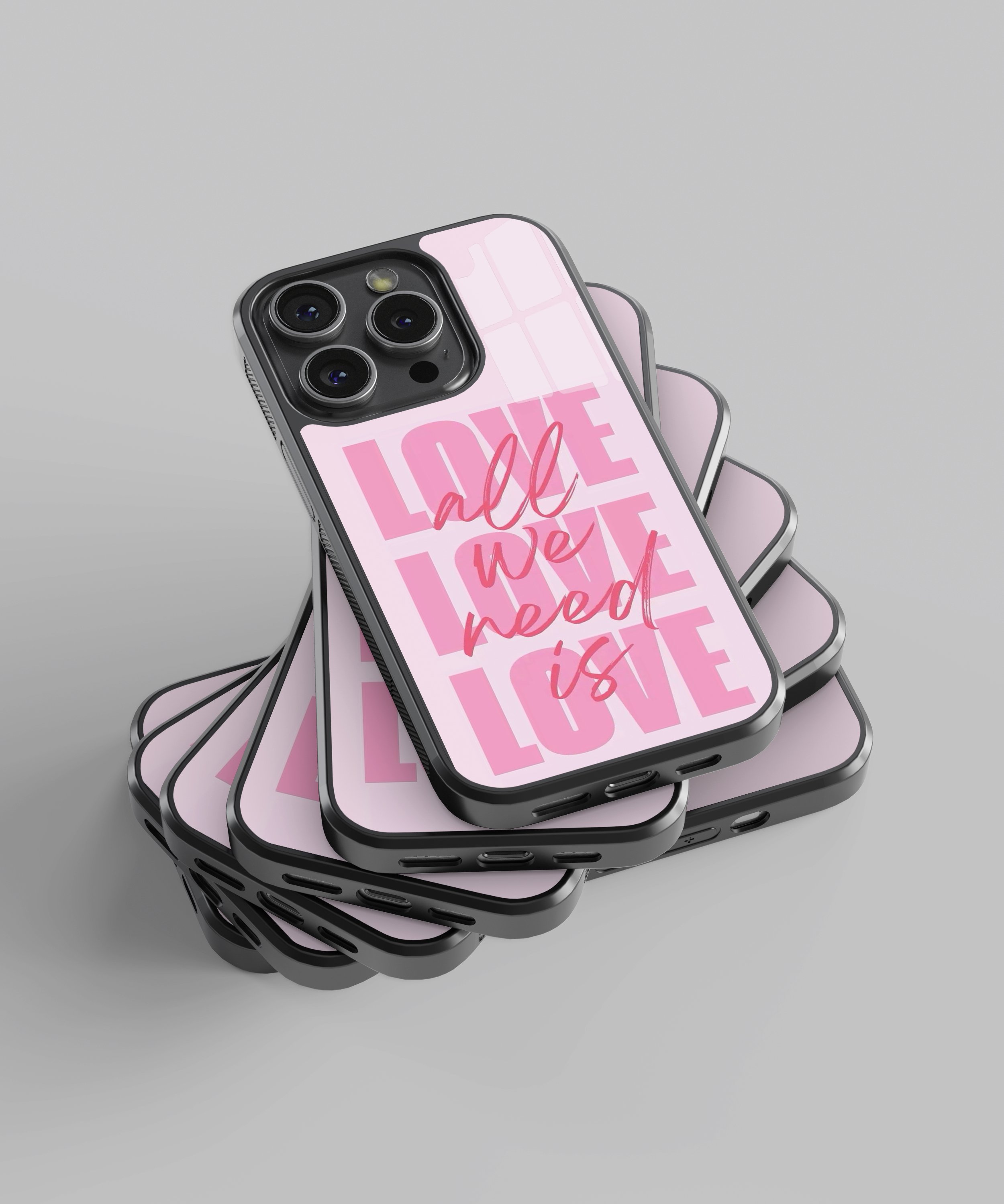 Love All We Need Is Flexible Cam Kılıf