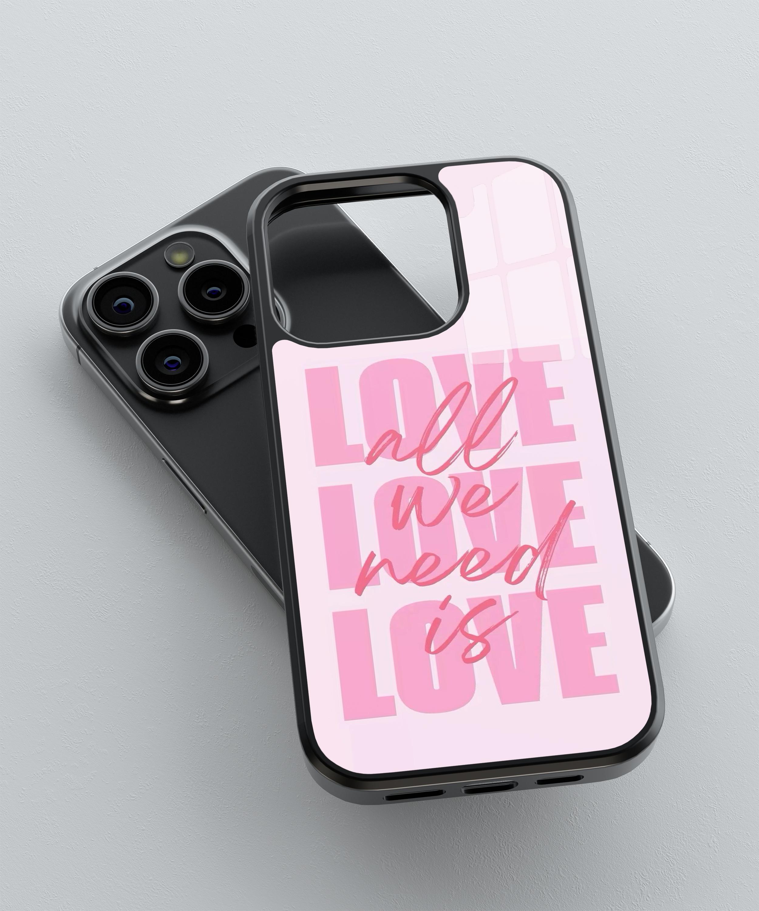 Love All We Need Is Flexible Cam Kılıf