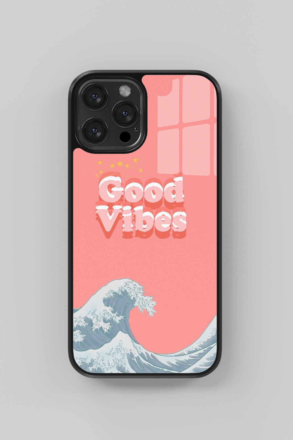 Good Vıbes Pınk Flexible Cam Kılıf