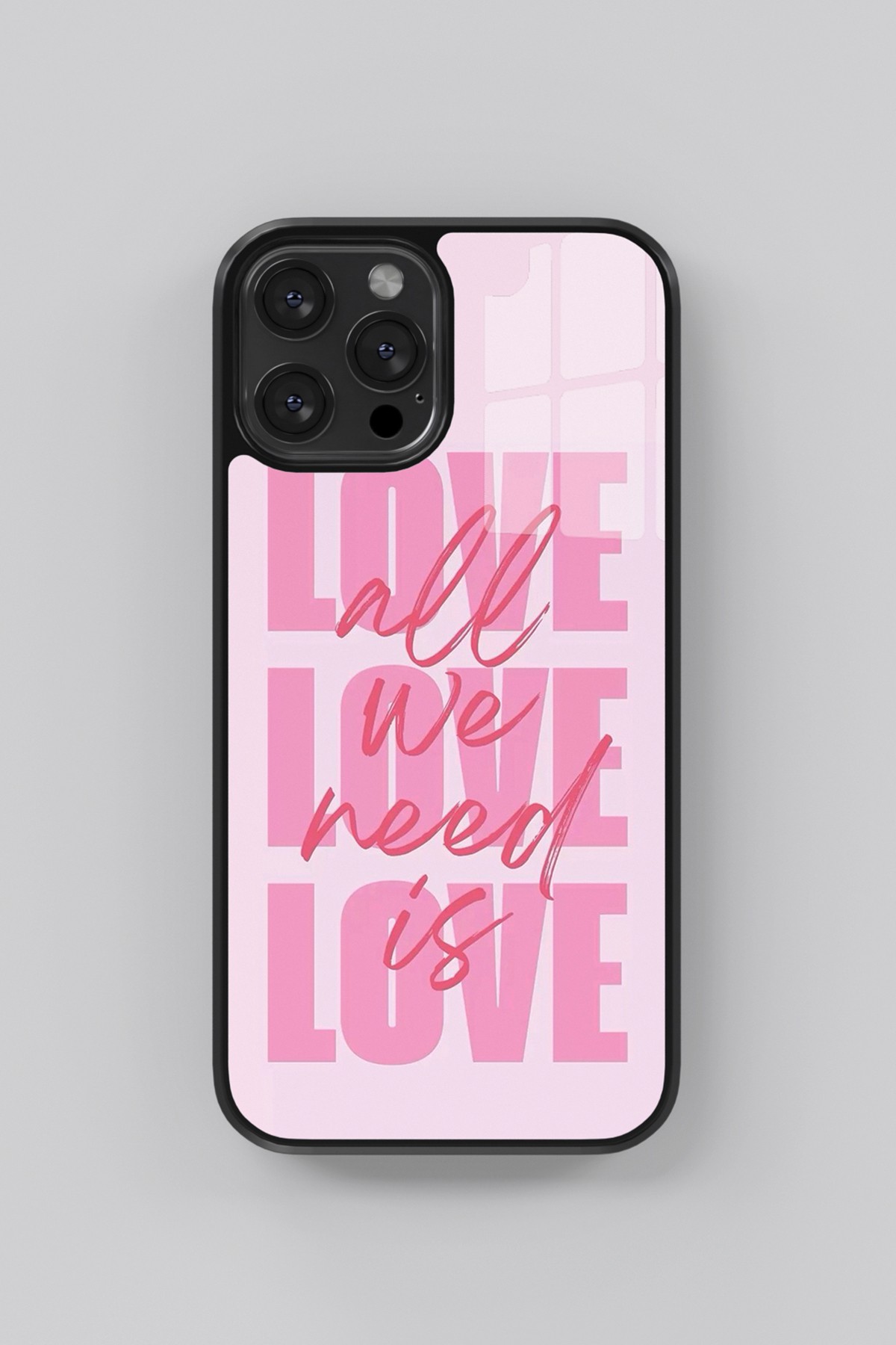Love All We Need Is Flexible Cam Kılıf