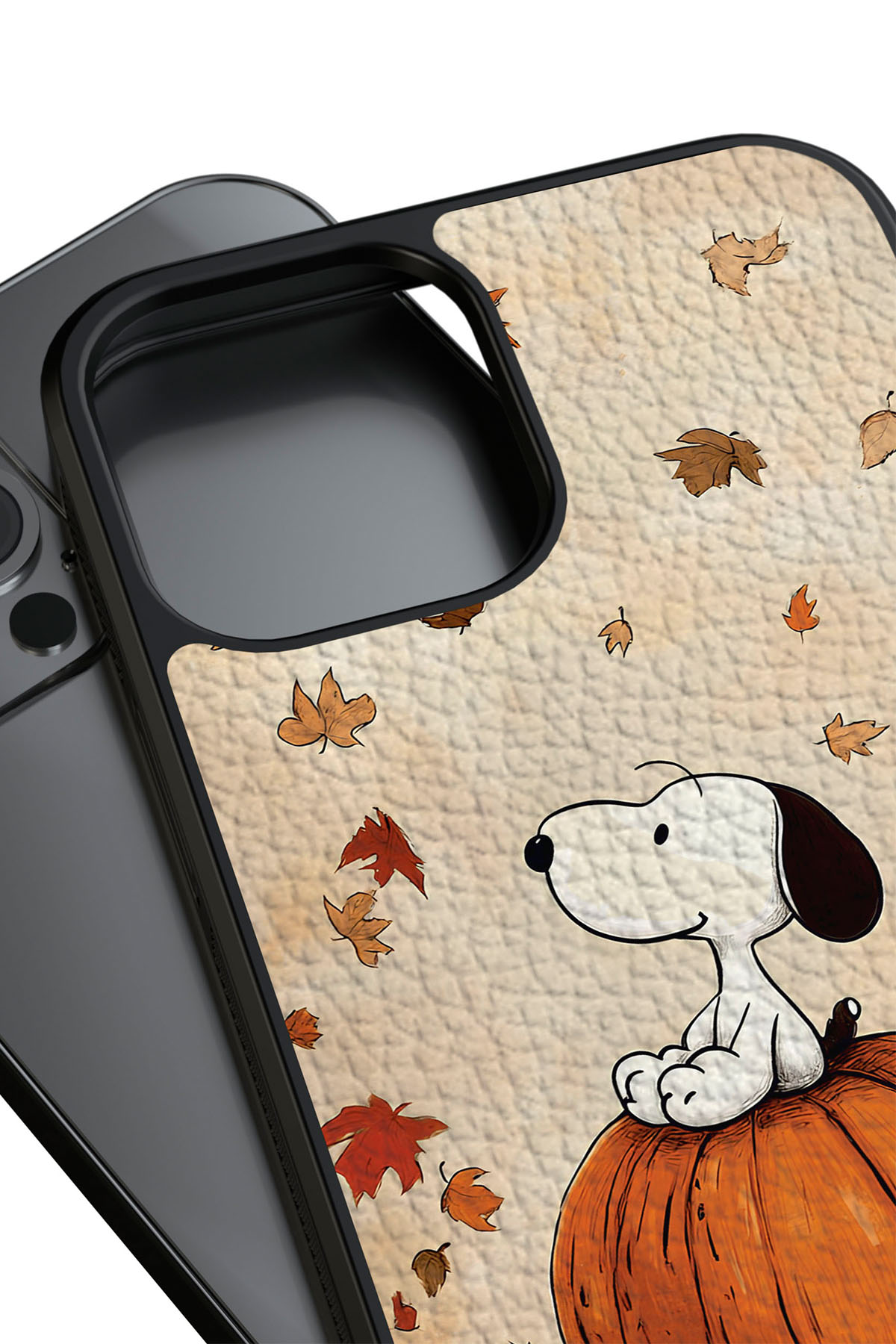 Autumn Snoopy Vegie Deri Kılıf