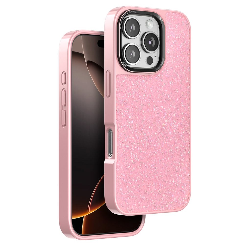 Onegif IPhone  Gem Telefon Kılıfı - Pembe