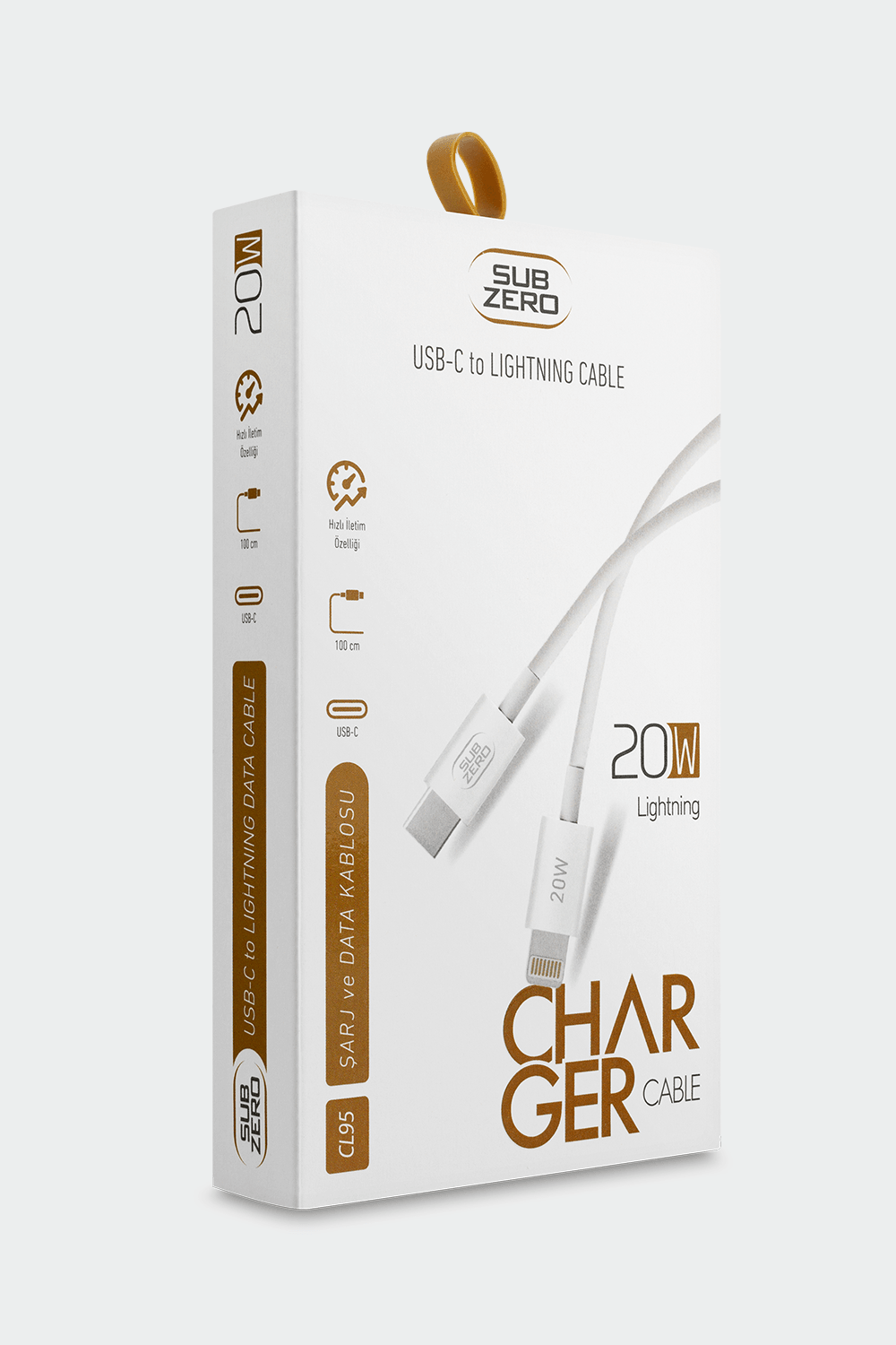 Subzero Usb to Lightning Şarj Kablosu 20W 