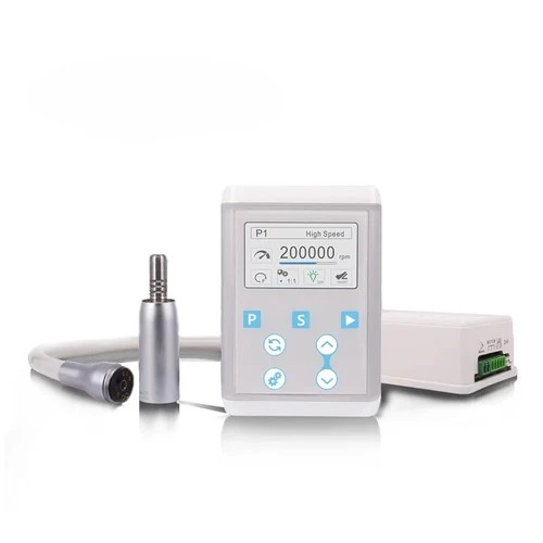 COXO Elektrikli Mikromotor C-Puma Işıklı Ünite Monte+ Kırmızı Kuşak Anguldurva