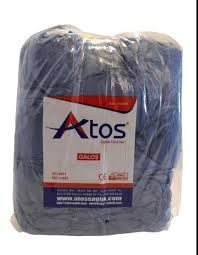 Atos Galoş – 13 Mikron, Çift Lastikli, Tek Kullanımlık Ayak Koruyucu (100’lü Paket)