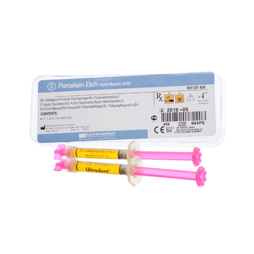 Ultradent Porcelain Etch 9% Hidroflorik Porselen Asiti 2'Lİ