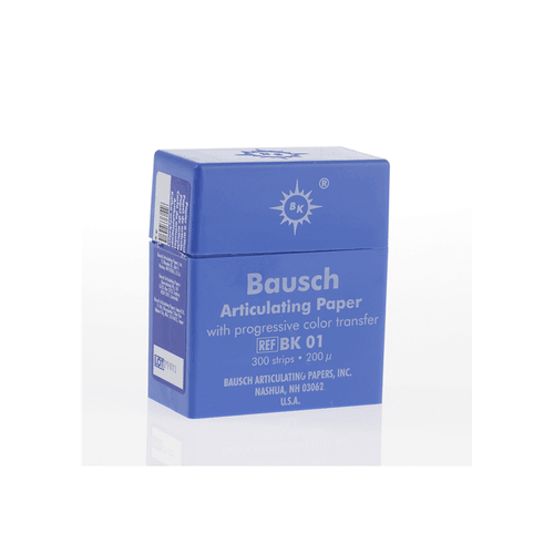 Bausch Artikülasyon Kağıdı Düz - Mavi 300'lük